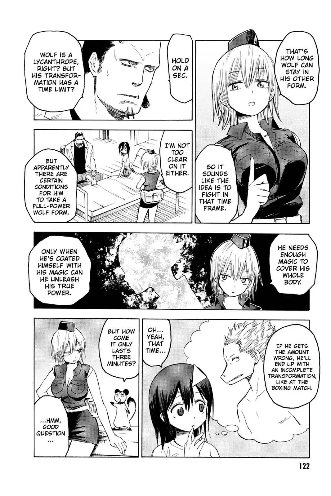 Blood Lad Chapter 14 page 18 - Chapter 14: Wolf Doesn't Half-Ass It