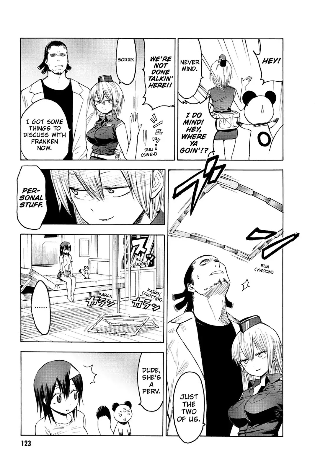 Blood Lad Chapter 14 page 19 - Chapter 14: Wolf Doesn't Half-Ass It