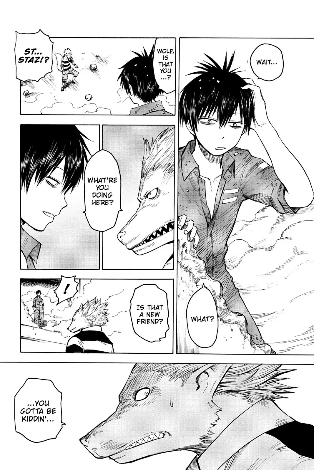 Blood Lad Chapter 14 page 34 - Chapter 14: Wolf Doesn't Half-Ass It
