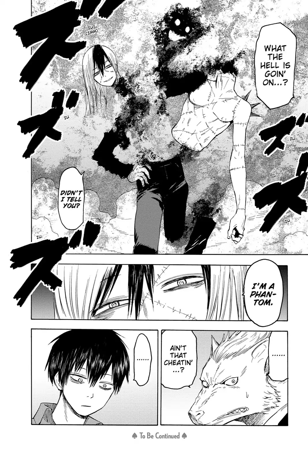 Blood Lad Chapter 14 page 35 - Chapter 14: Wolf Doesn't Half-Ass It