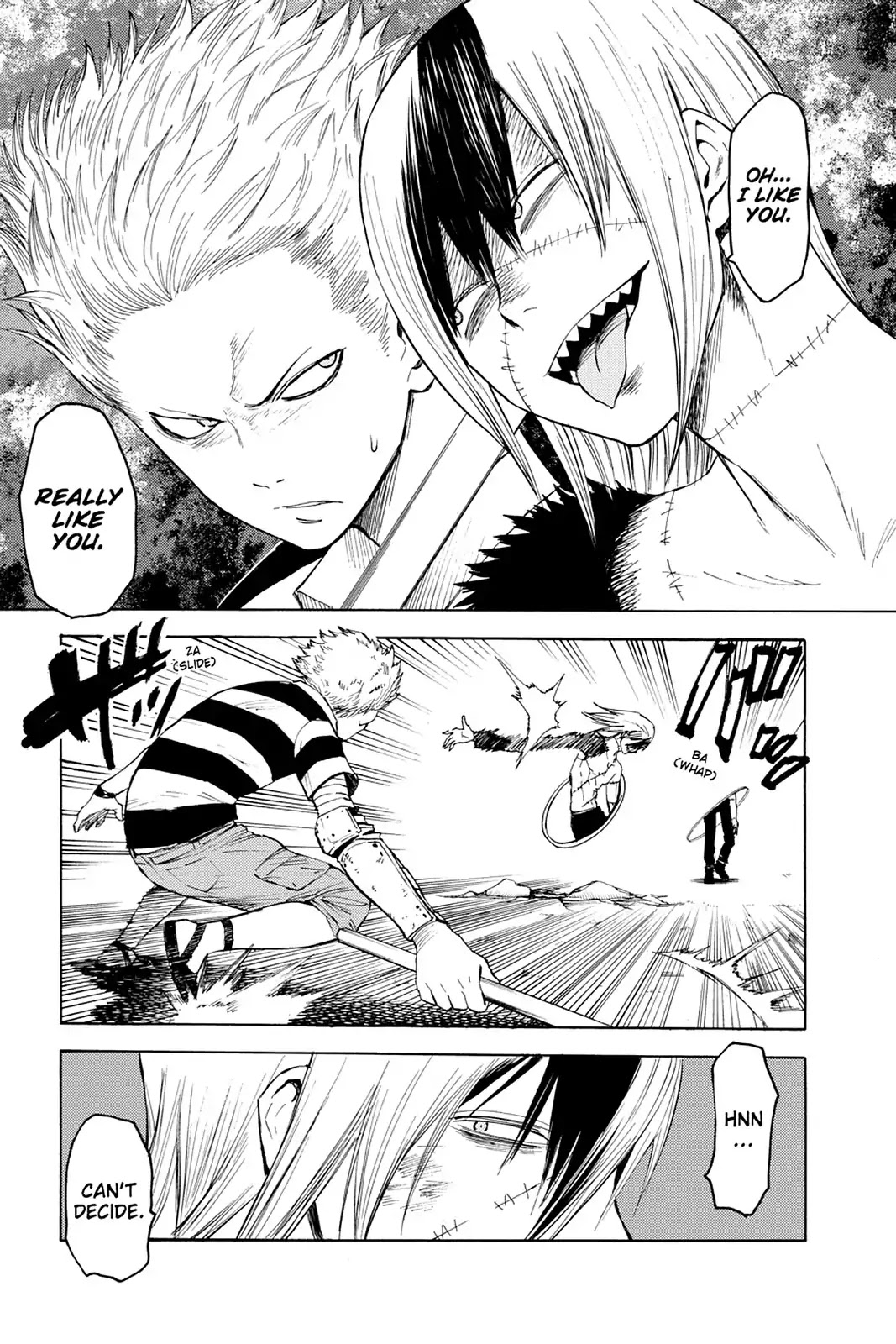 Blood Lad Chapter 14 page 8 - Chapter 14: Wolf Doesn't Half-Ass It