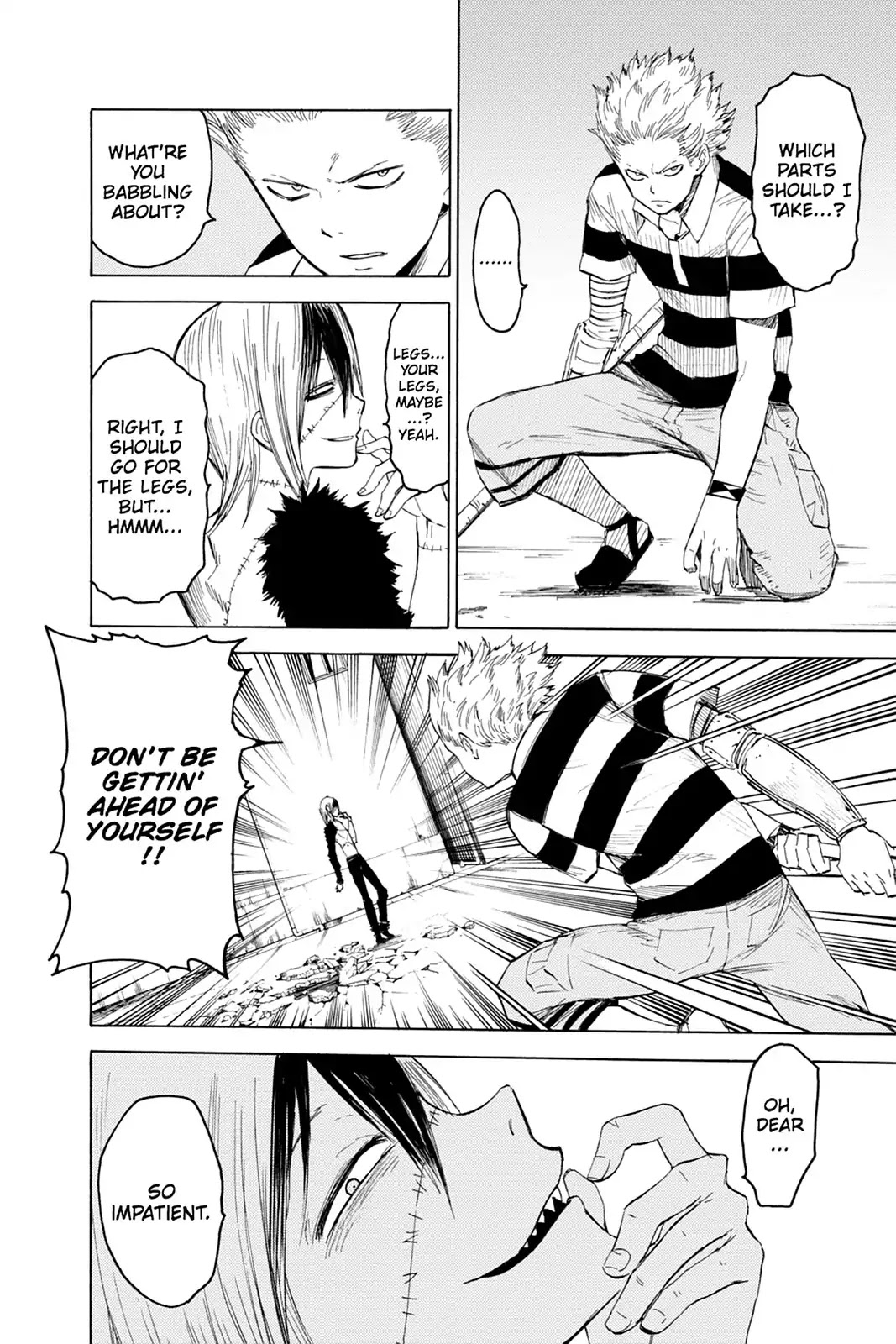 Blood Lad Chapter 14 page 9 - Chapter 14: Wolf Doesn't Half-Ass It
