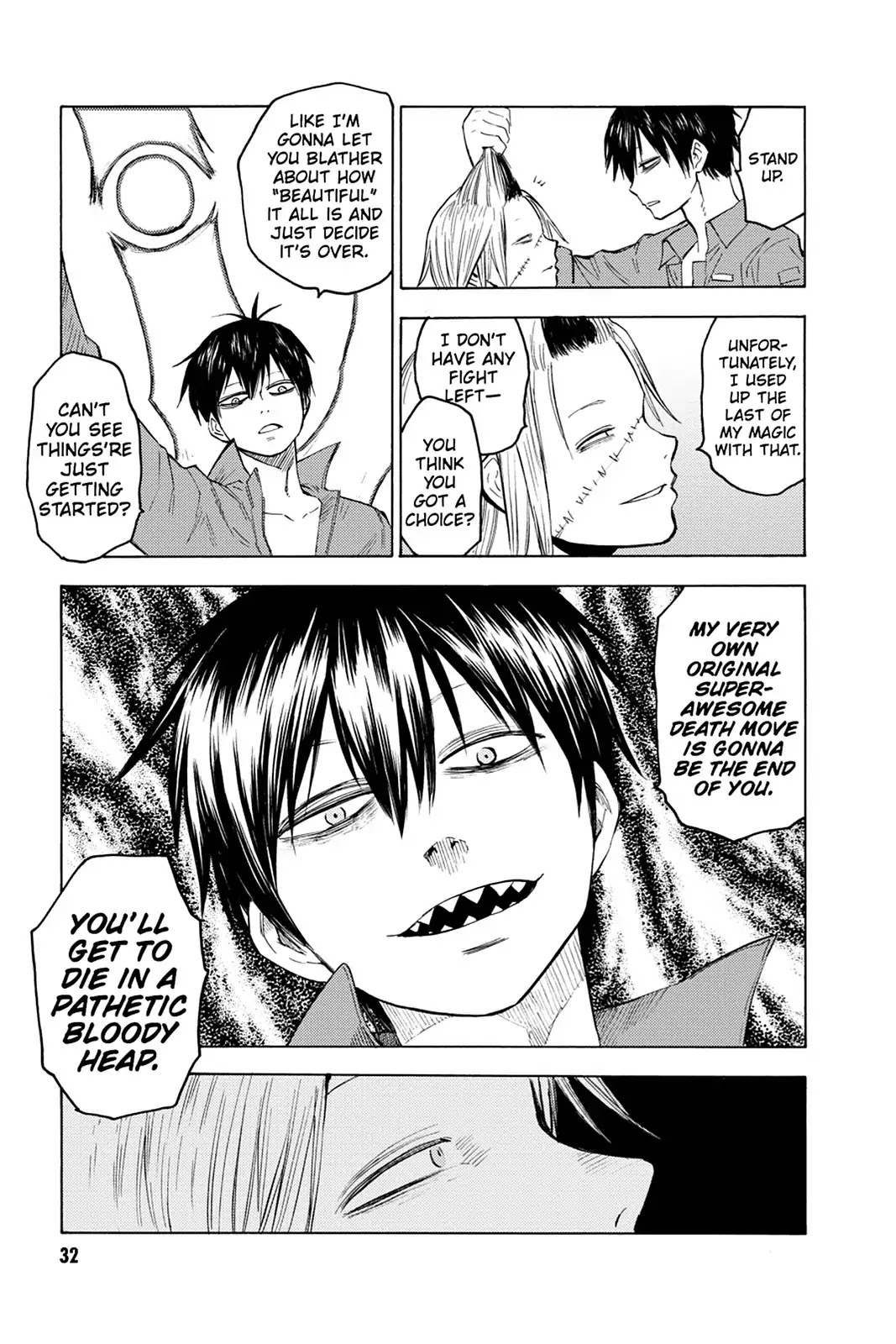 Blood Lad Chapter 16 page 19 - Chapter 16: That's the Important Thing