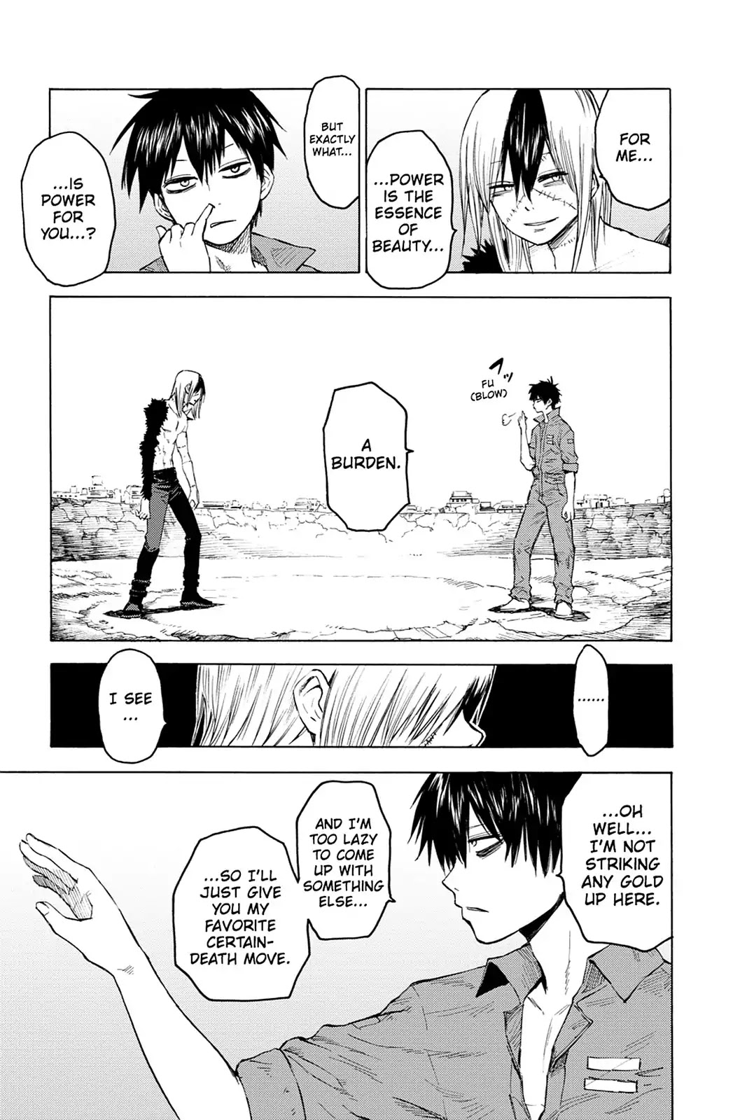 Blood Lad Chapter 16 page 21 - Chapter 16: That's the Important Thing