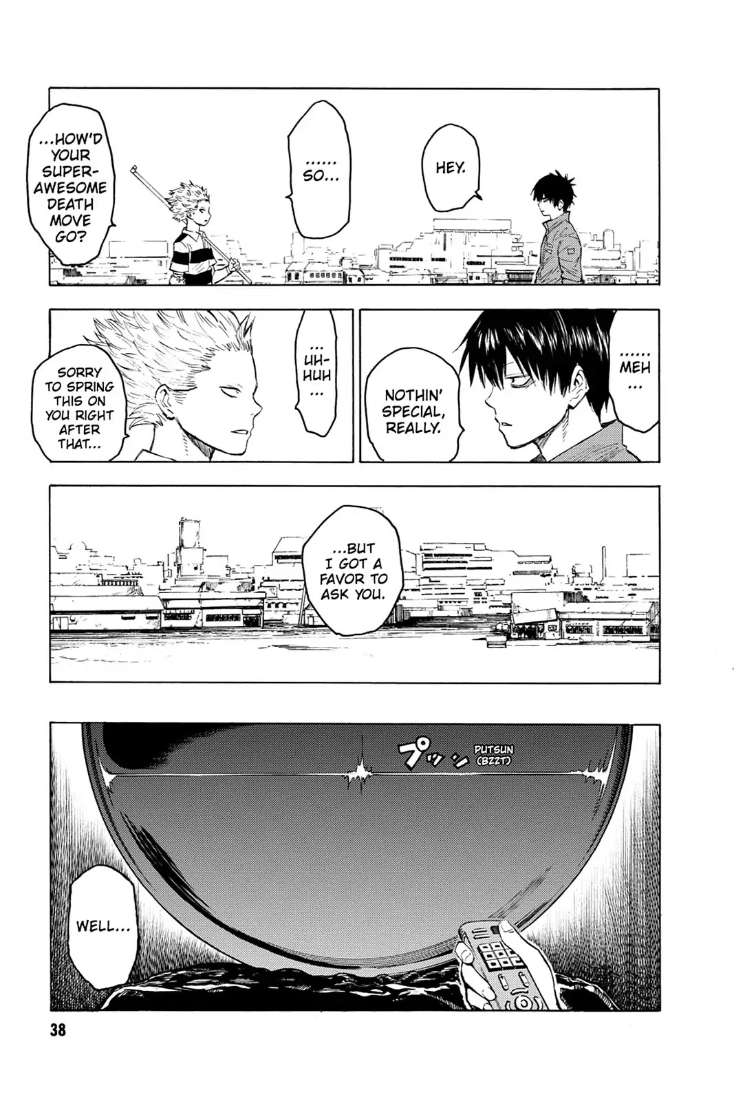 Blood Lad Chapter 16 page 25 - Chapter 16: That's the Important Thing