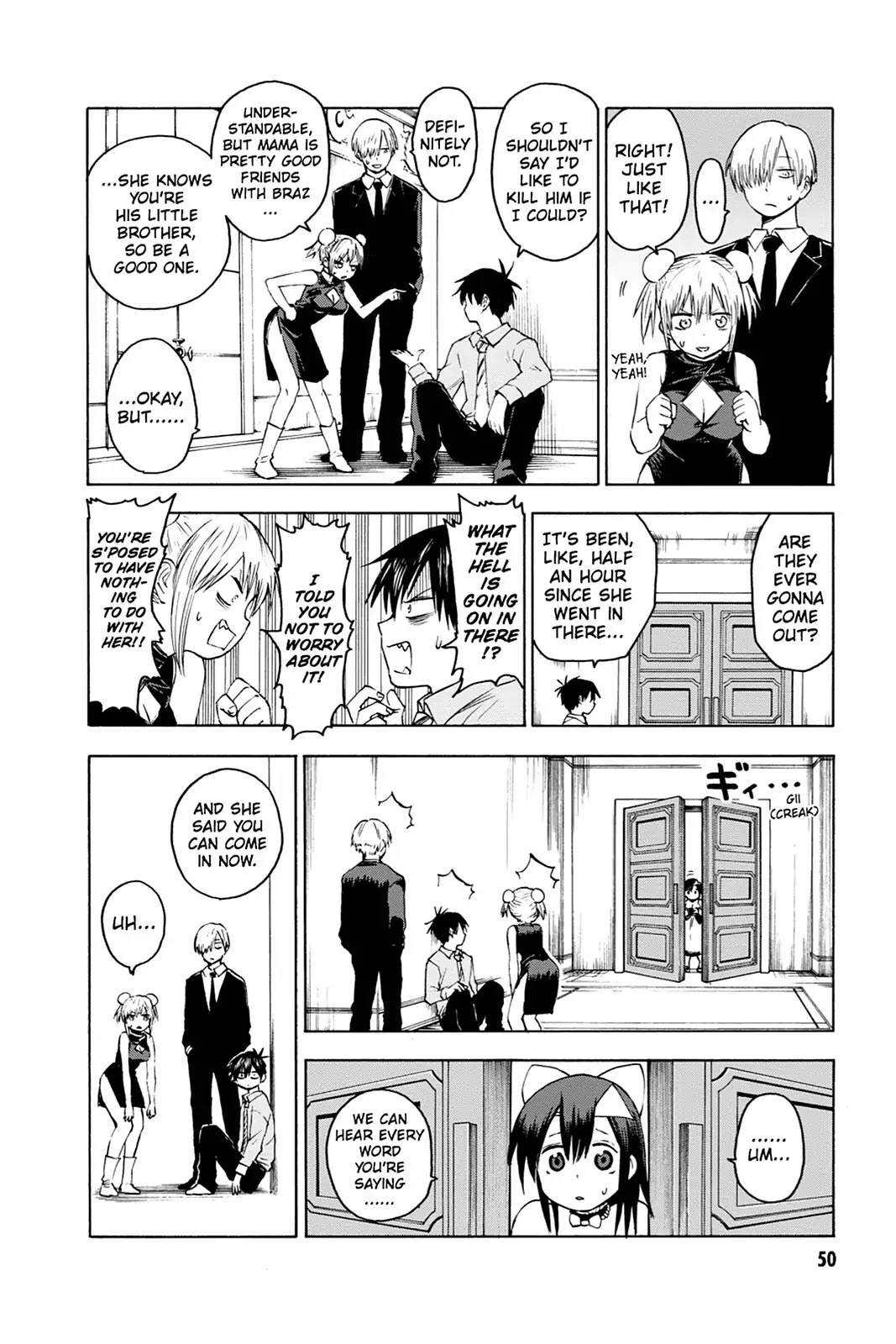 Blood Lad Chapter 27 page 12 - Chapter 27: Okonomiyaki Assortment