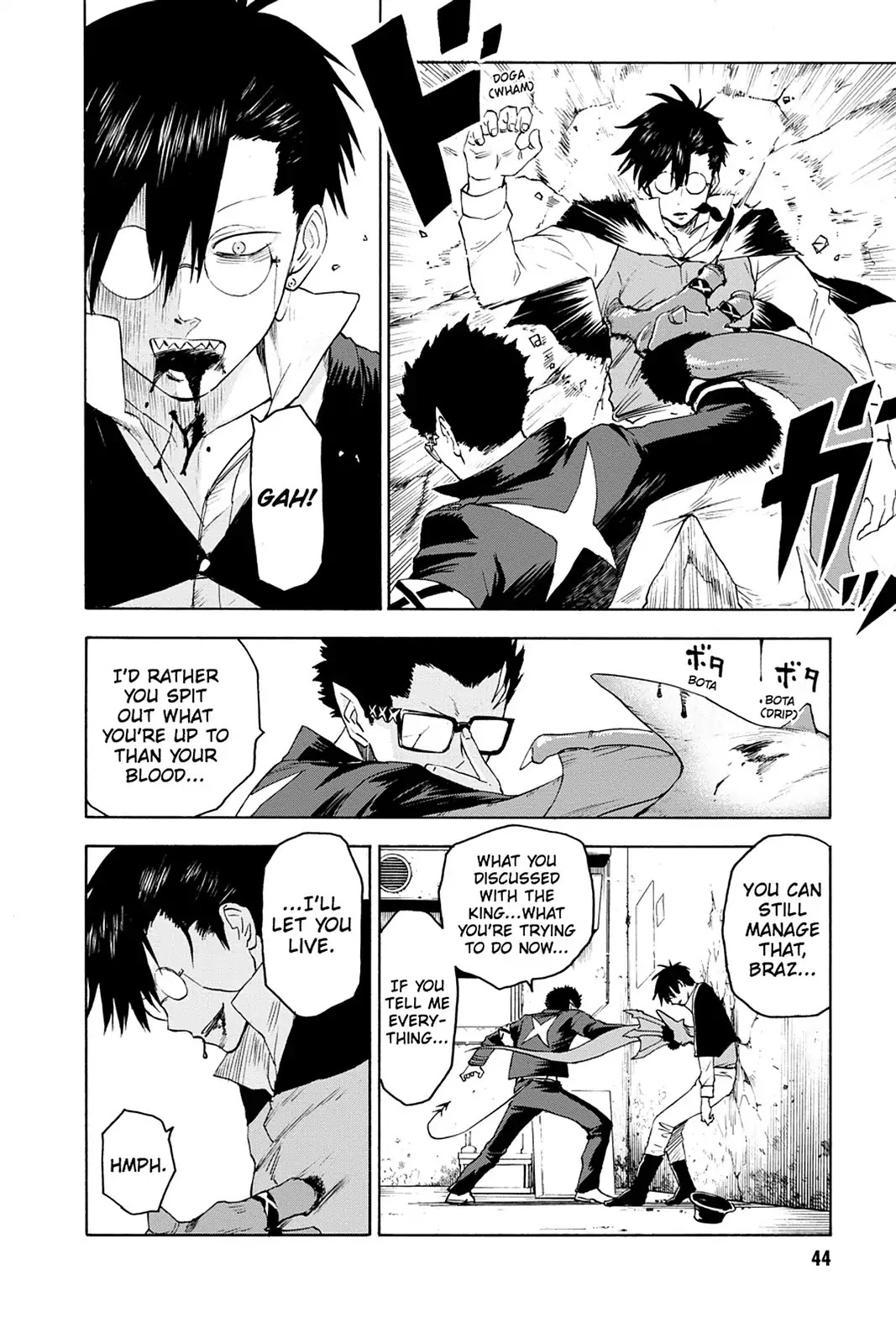 Blood Lad Chapter 27 page 6 - Chapter 27: Okonomiyaki Assortment