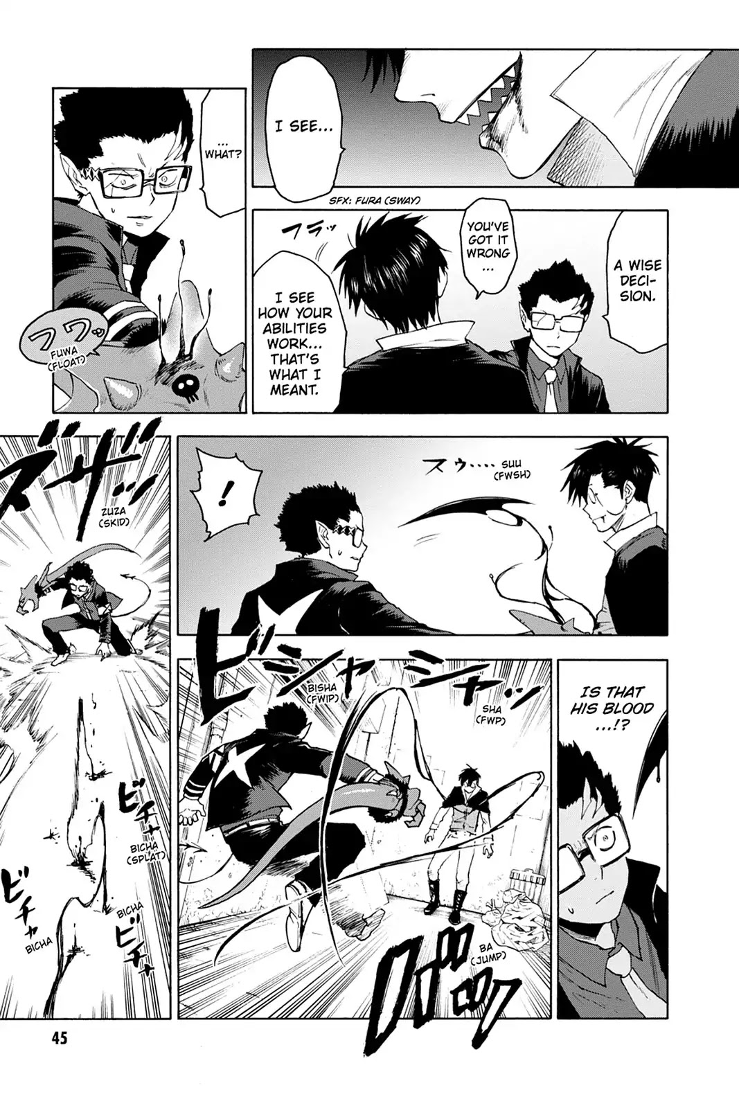 Blood Lad Chapter 27 page 7 - Chapter 27: Okonomiyaki Assortment