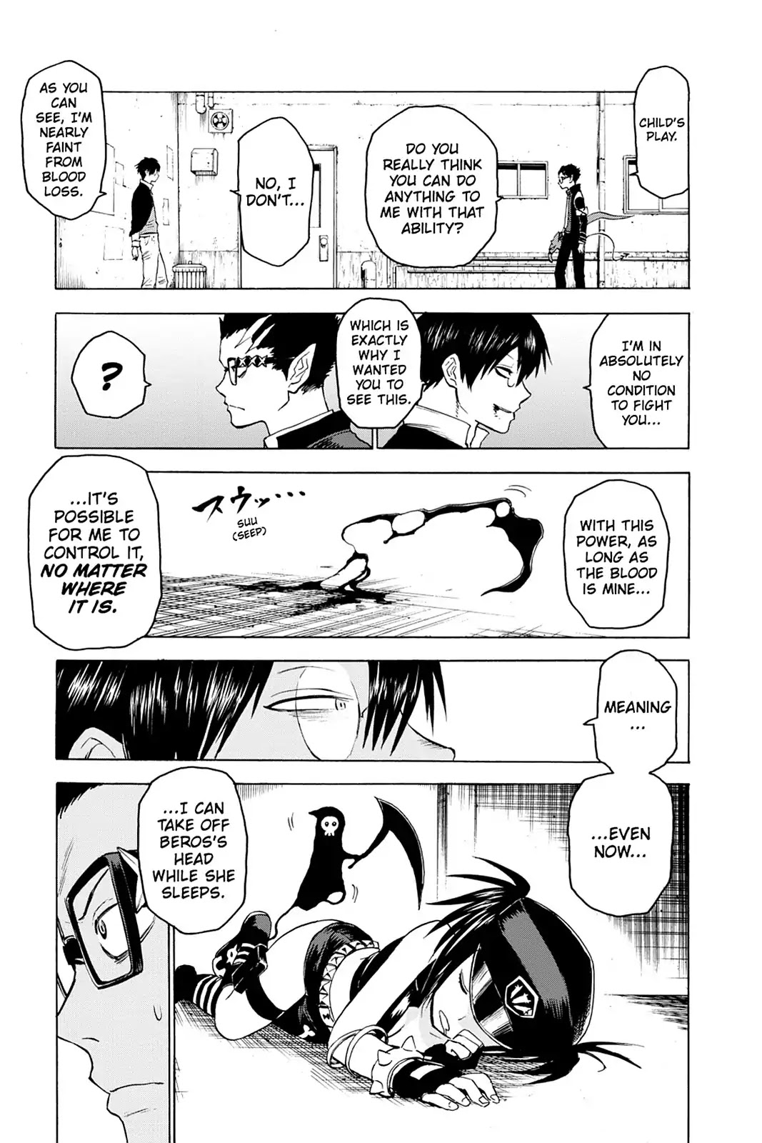 Blood Lad Chapter 27 page 9 - Chapter 27: Okonomiyaki Assortment