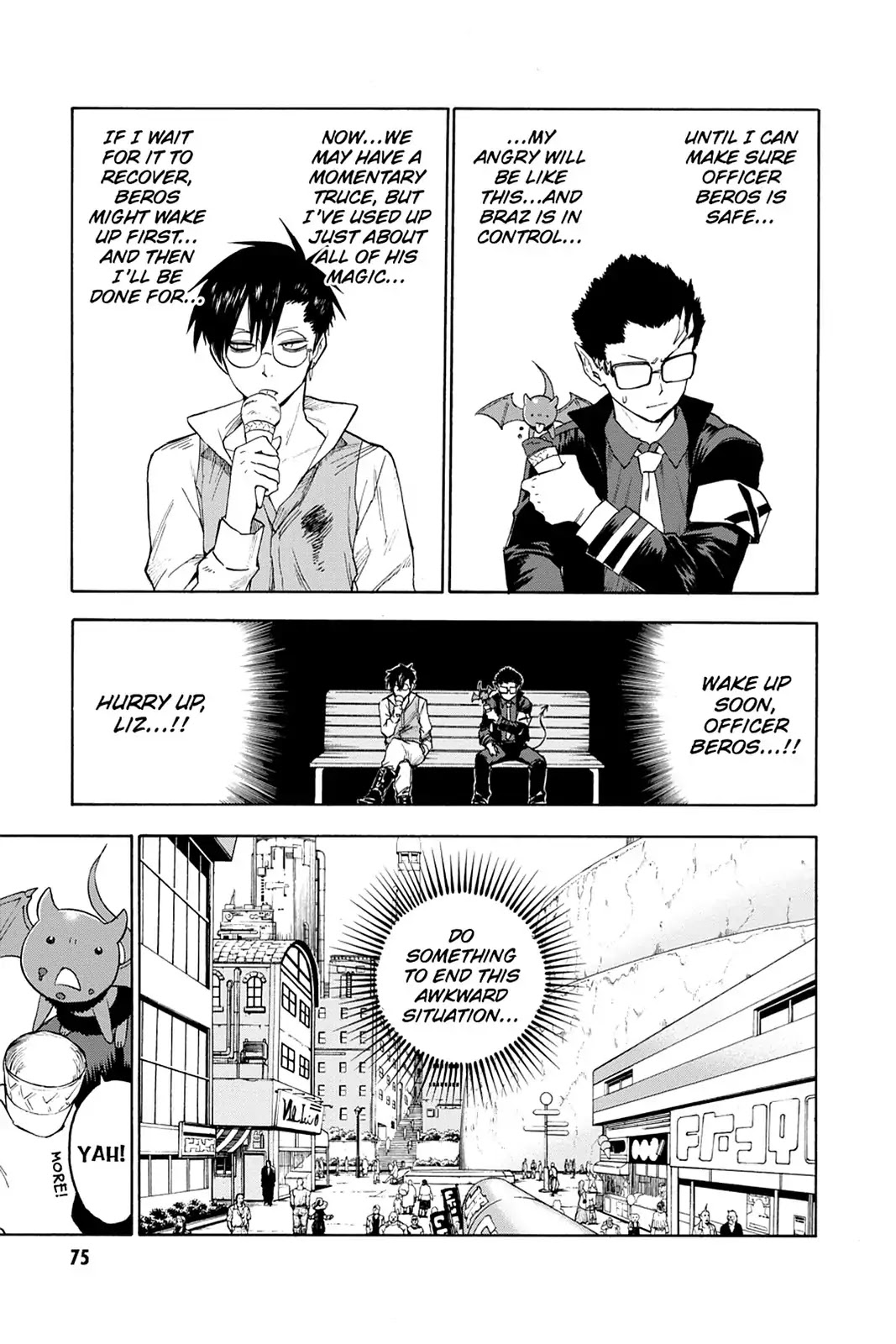 Blood Lad Chapter 28 page 3 - Chapter 28: Super Young