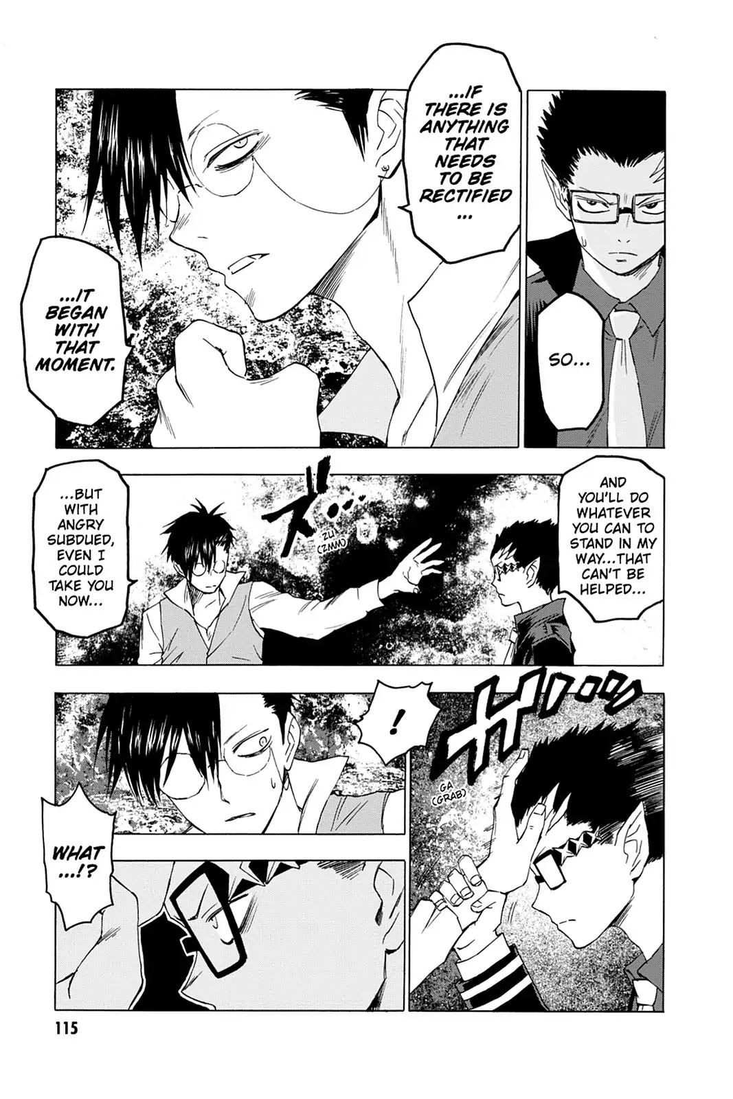 Blood Lad Chapter 29 page 10 - Chapter 29: A Tiny Room of Curses and Oaths