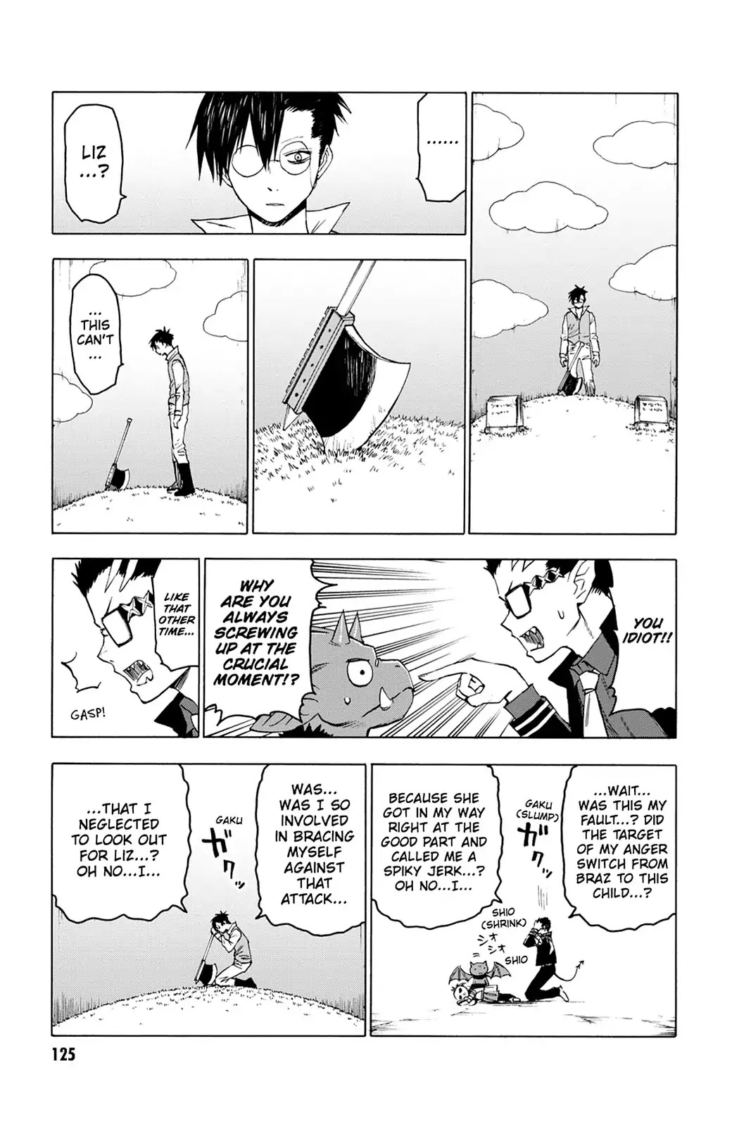 Blood Lad Chapter 29 page 20 - Chapter 29: A Tiny Room of Curses and Oaths