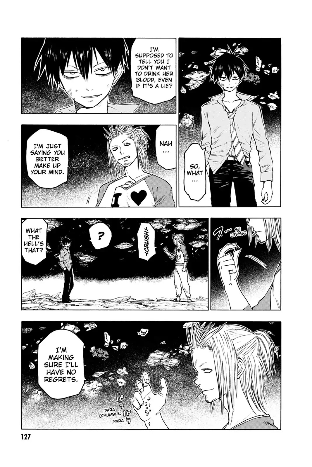 Blood Lad Chapter 29 page 22 - Chapter 29: A Tiny Room of Curses and Oaths