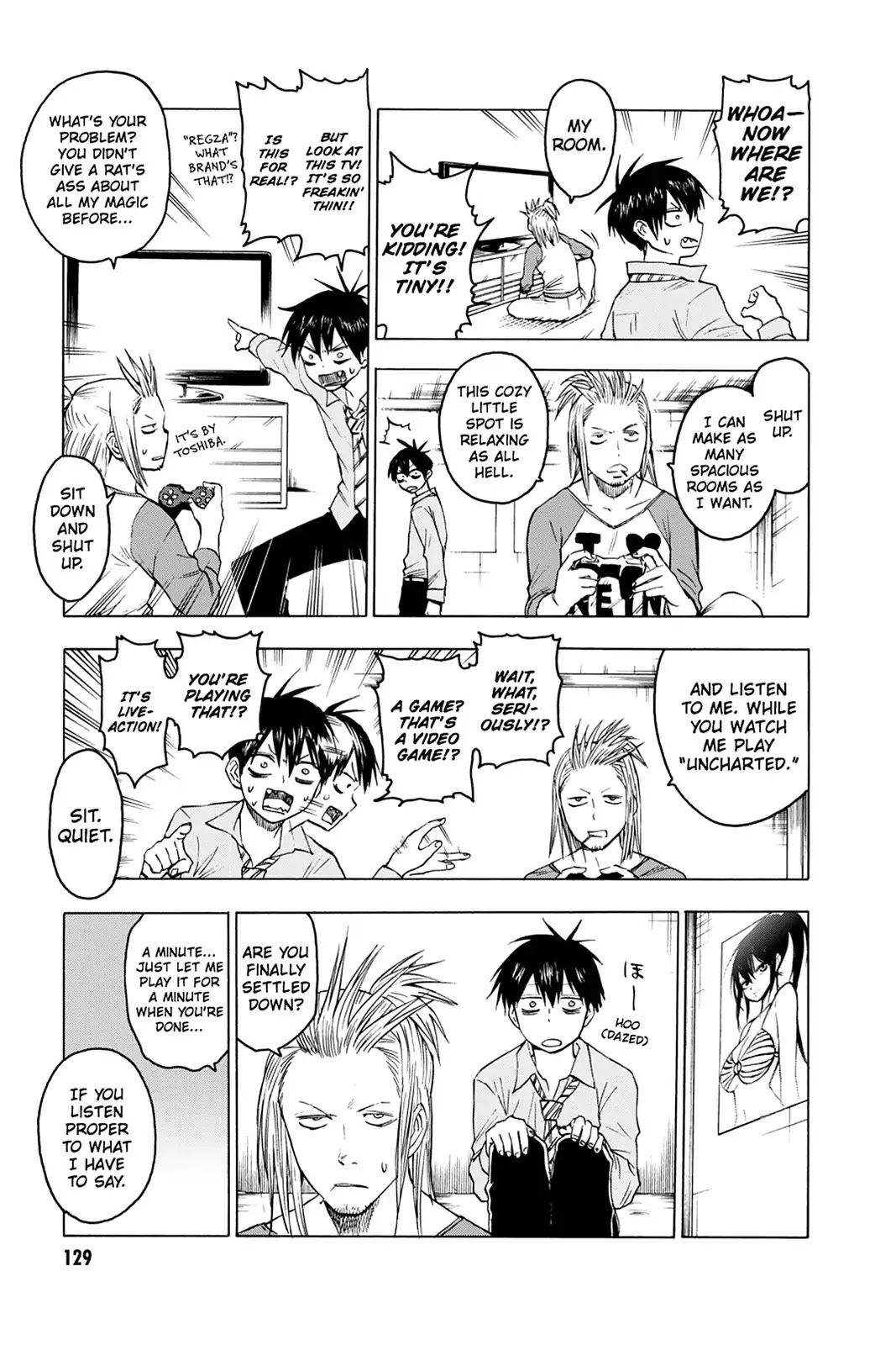 Blood Lad Chapter 29 page 24 - Chapter 29: A Tiny Room of Curses and Oaths