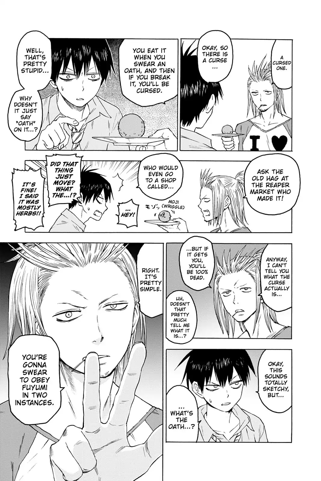 Blood Lad Chapter 29 page 26 - Chapter 29: A Tiny Room of Curses and Oaths
