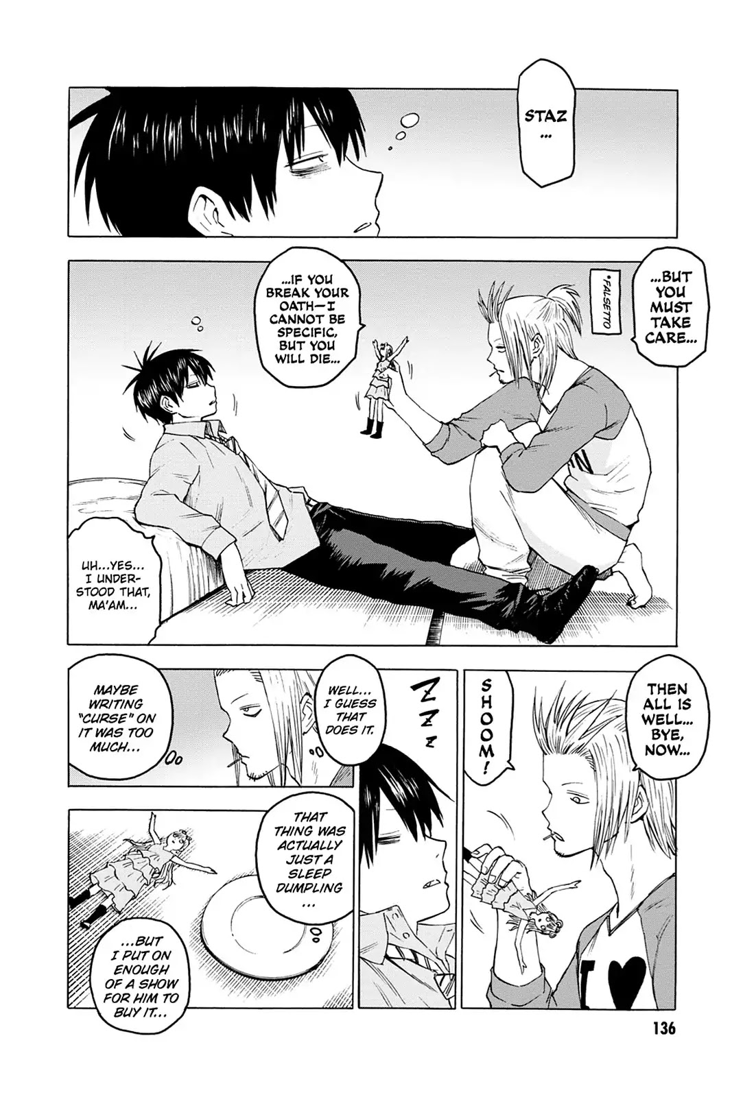 Blood Lad Chapter 29 page 31 - Chapter 29: A Tiny Room of Curses and Oaths