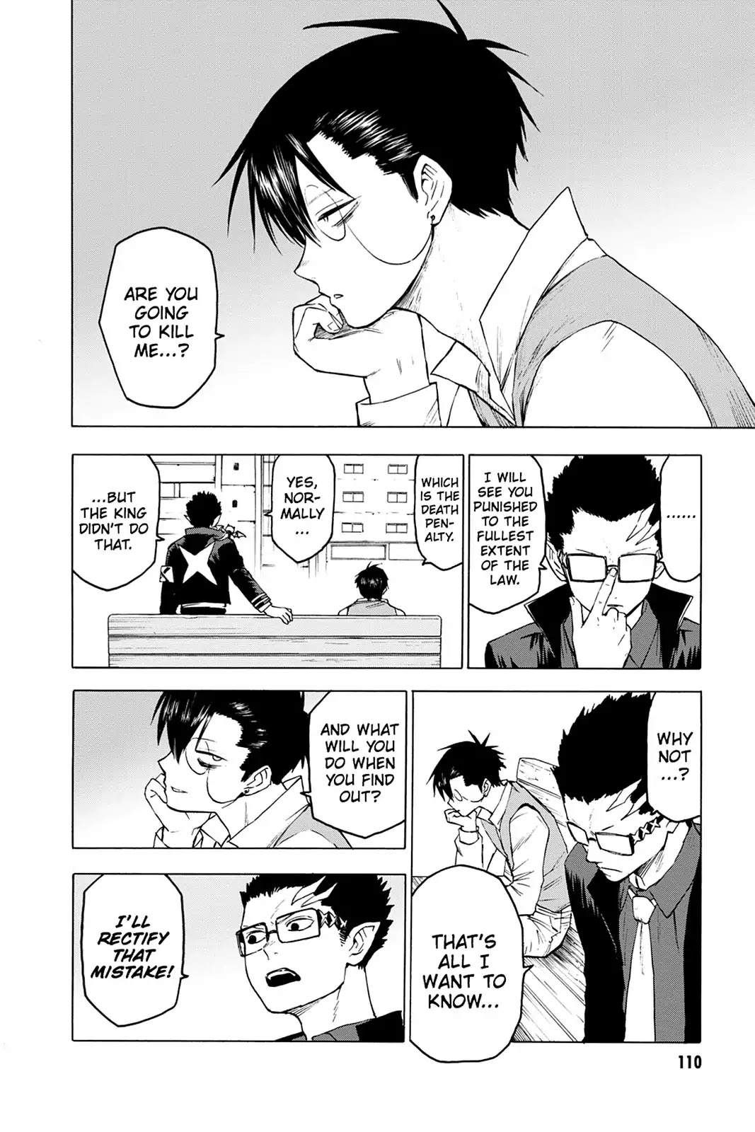 Blood Lad Chapter 29 page 4 - Chapter 29: A Tiny Room of Curses and Oaths