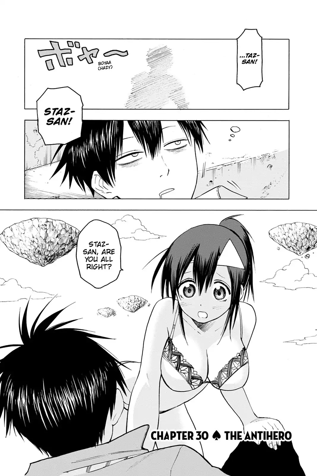 Blood Lad Chapter 30 page 1 - Chapter 30: The Antihero