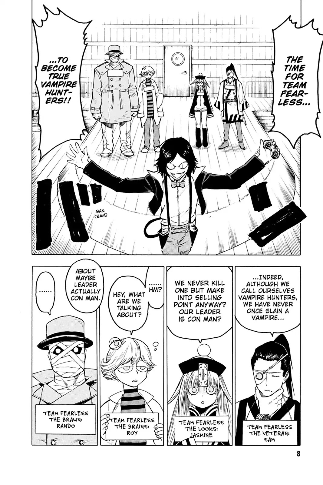 Blood Lad Chapter 31 page 11 - Chapter 31: A Very Thick Solution