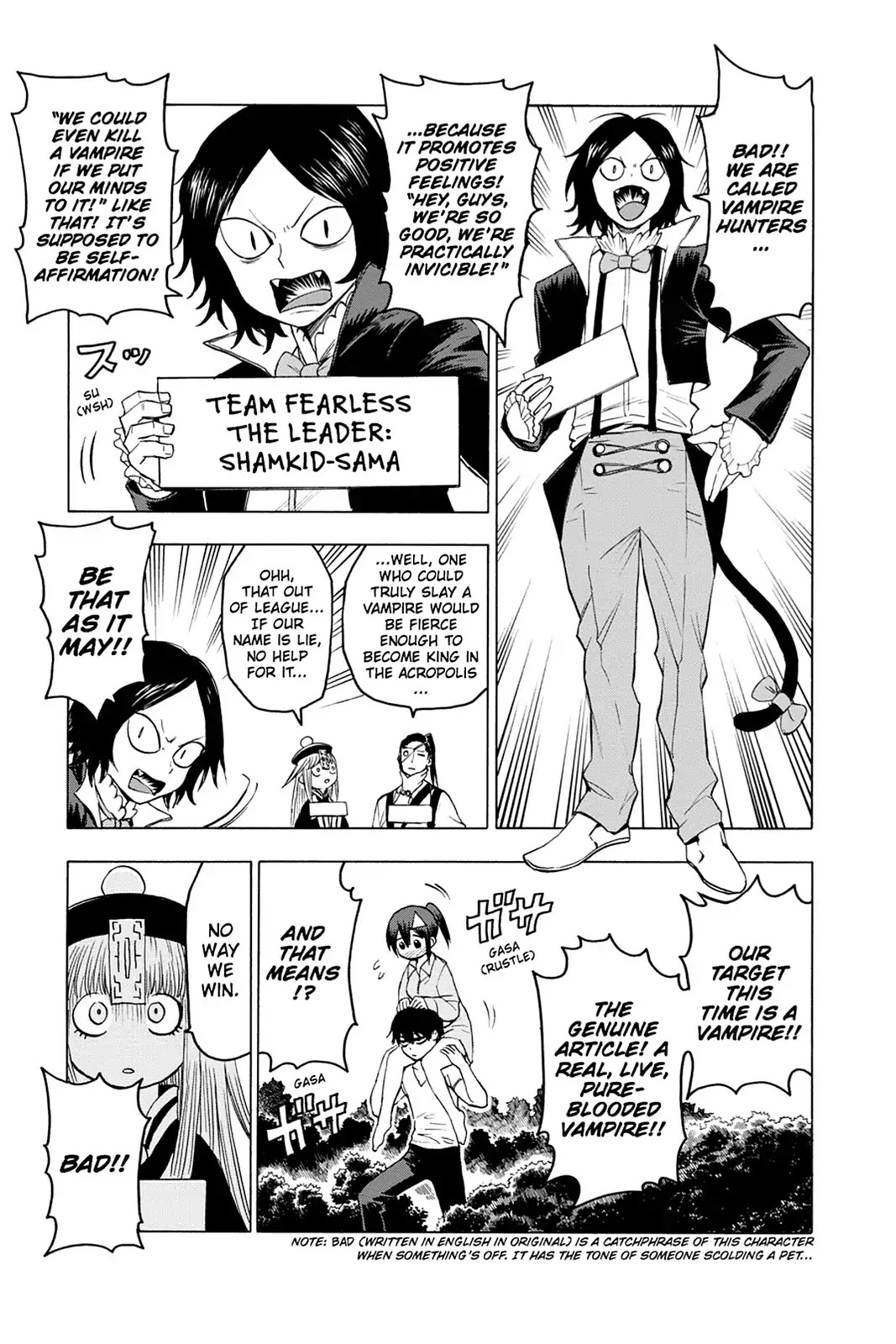 Blood Lad Chapter 31 page 12 - Chapter 31: A Very Thick Solution