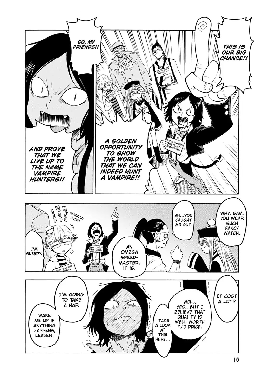 Blood Lad Chapter 31 page 13 - Chapter 31: A Very Thick Solution