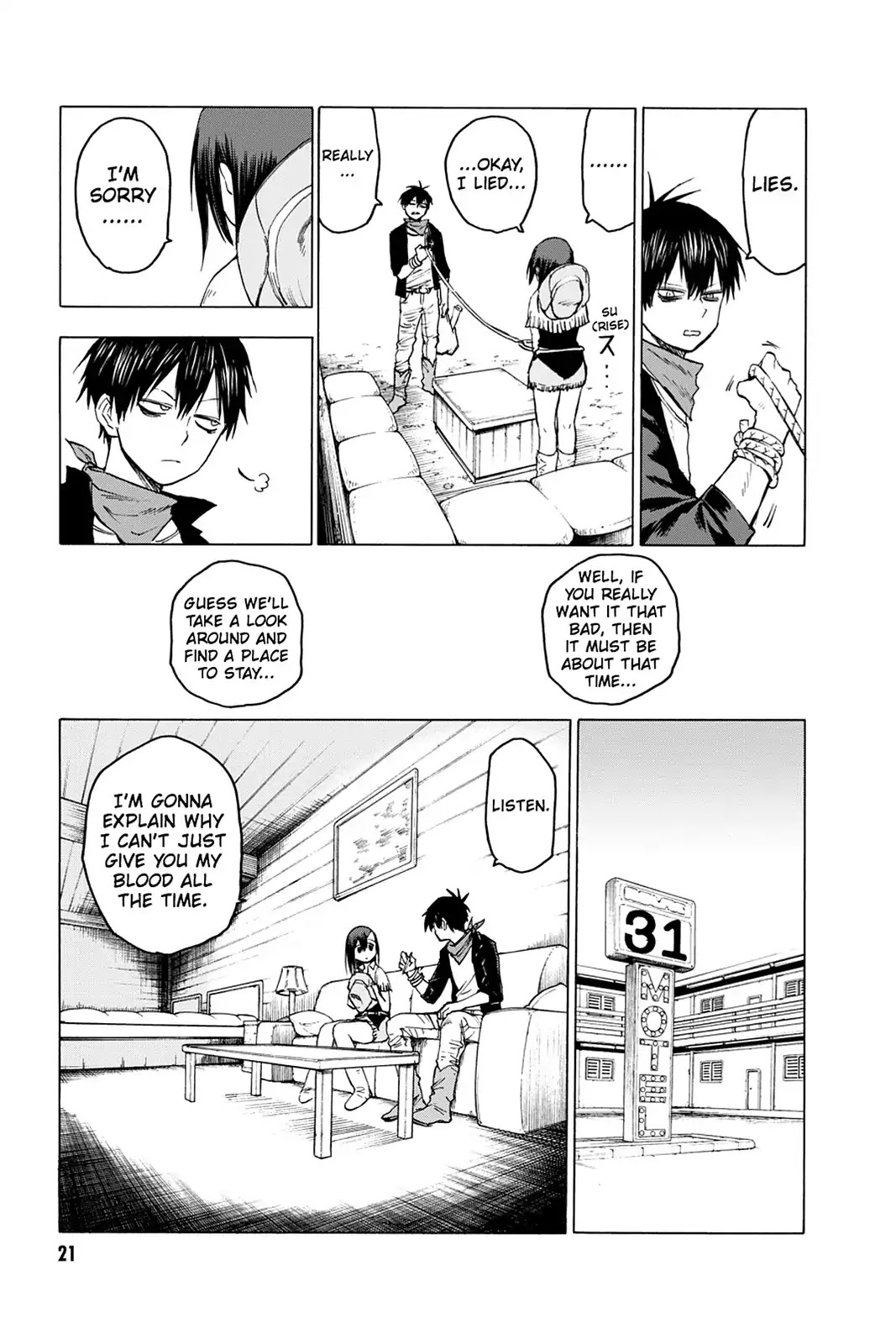 Blood Lad Chapter 31 page 24 - Chapter 31: A Very Thick Solution