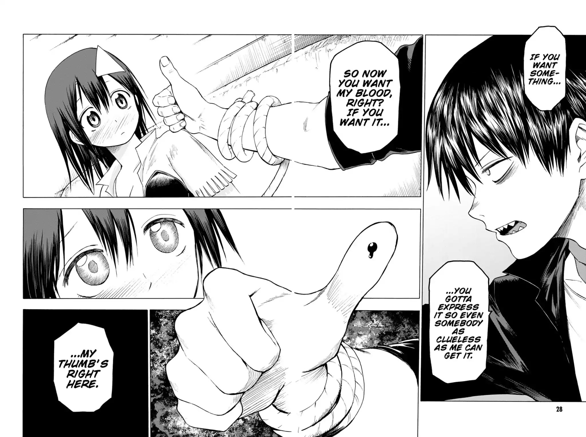 Blood Lad Chapter 31 page 31 - Chapter 31: A Very Thick Solution