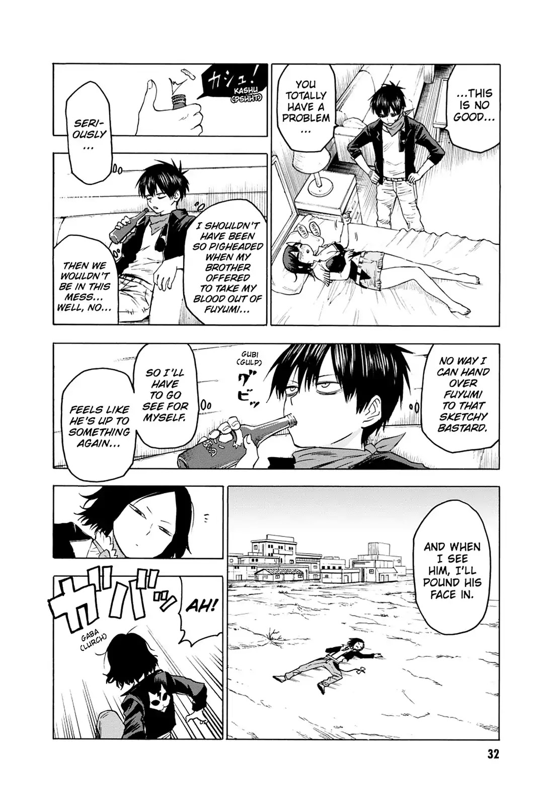 Blood Lad Chapter 31 page 36 - Chapter 31: A Very Thick Solution