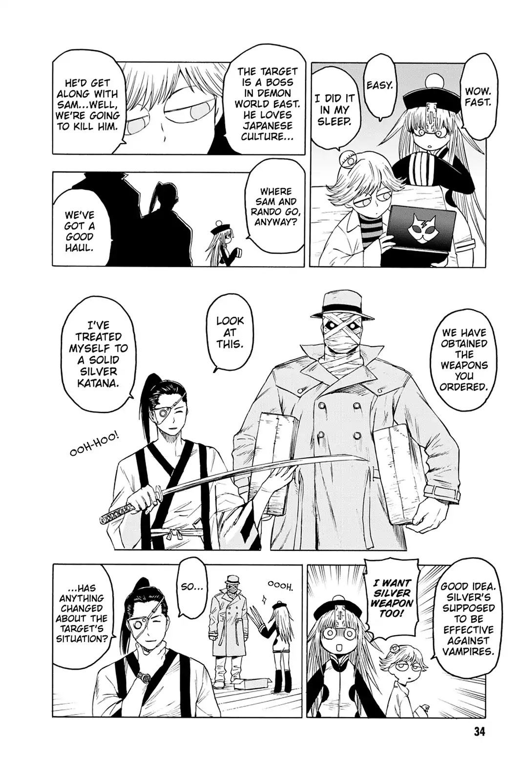 Blood Lad Chapter 31 page 38 - Chapter 31: A Very Thick Solution