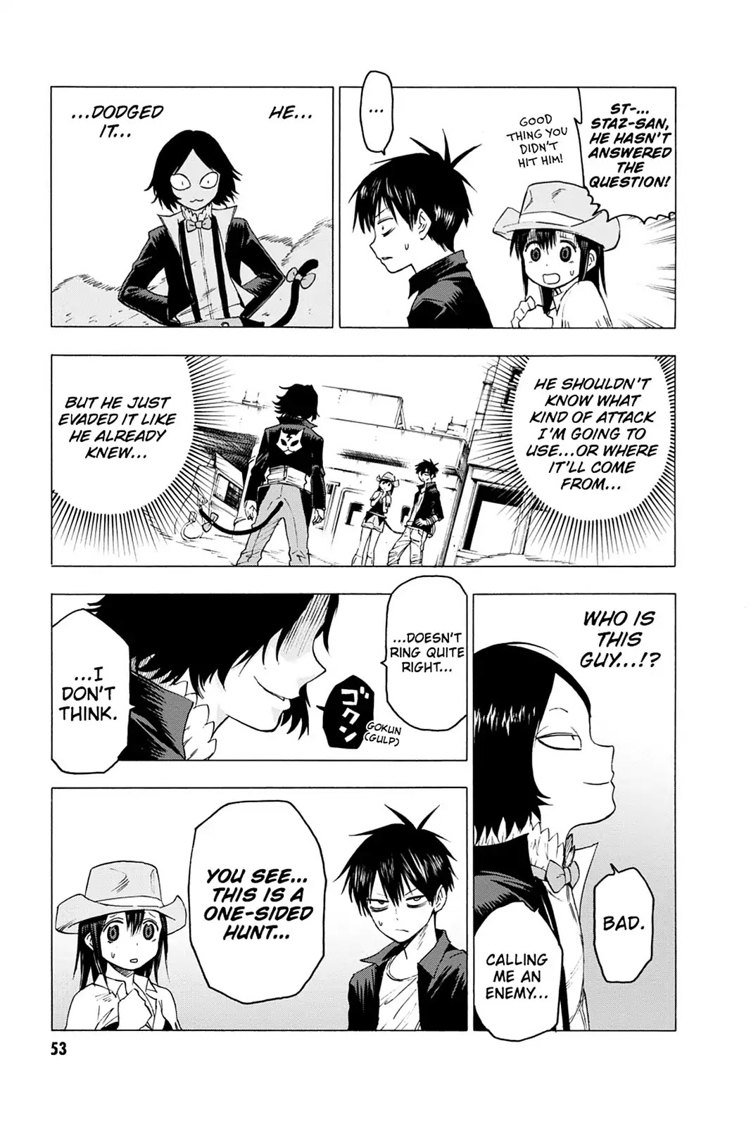 Blood Lad Chapter 32 page 15 - Chapter 32: The Leader Reader