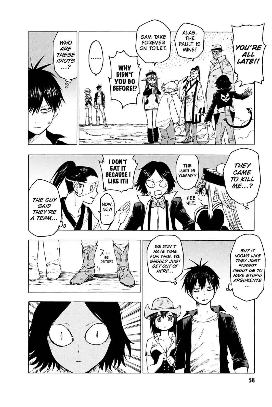 Blood Lad Chapter 32 page 21 - Chapter 32: The Leader Reader