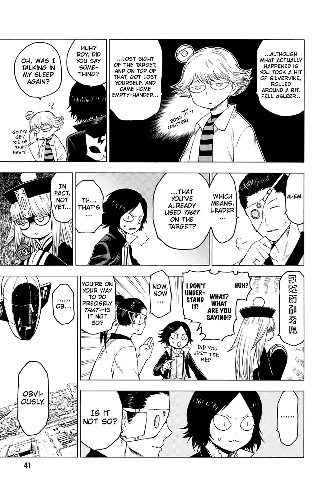 Blood Lad Chapter 32 page 3 - Chapter 32: The Leader Reader