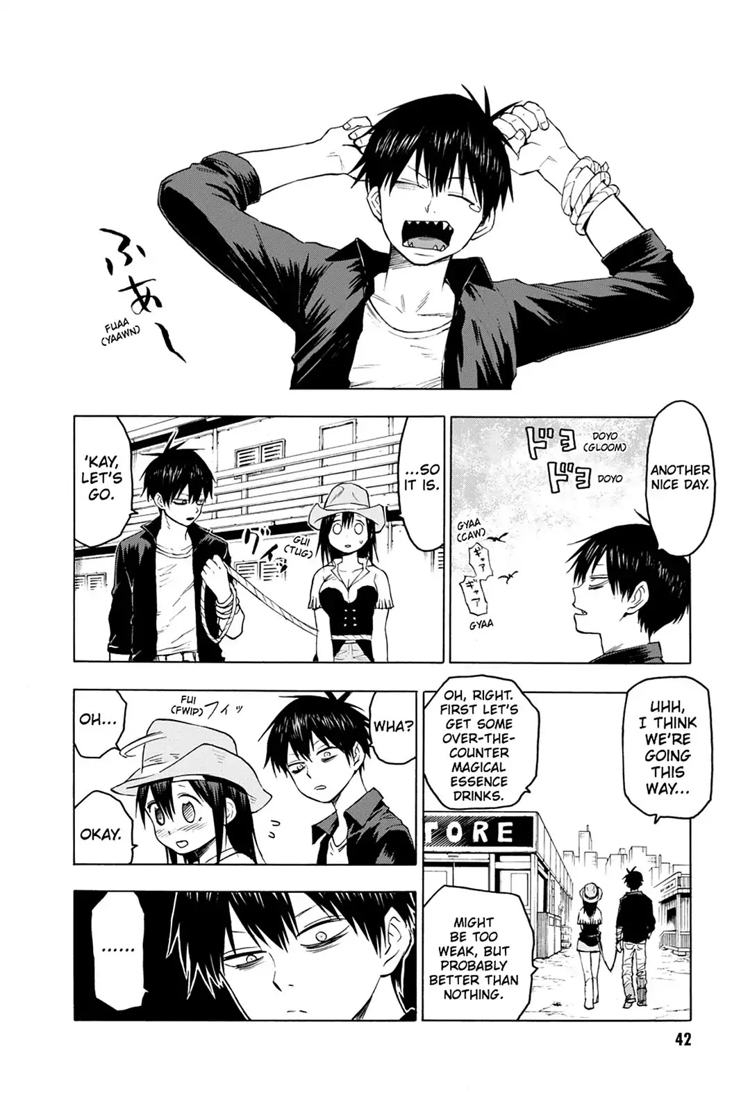 Blood Lad Chapter 32 page 4 - Chapter 32: The Leader Reader