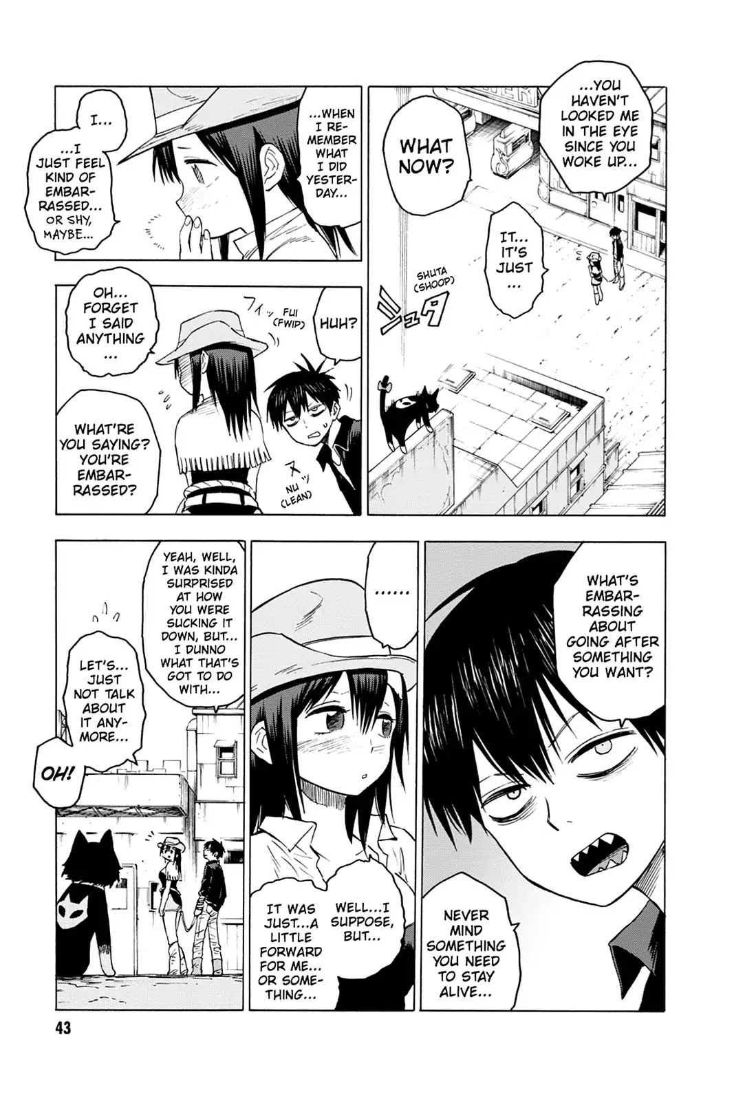 Blood Lad Chapter 32 page 5 - Chapter 32: The Leader Reader