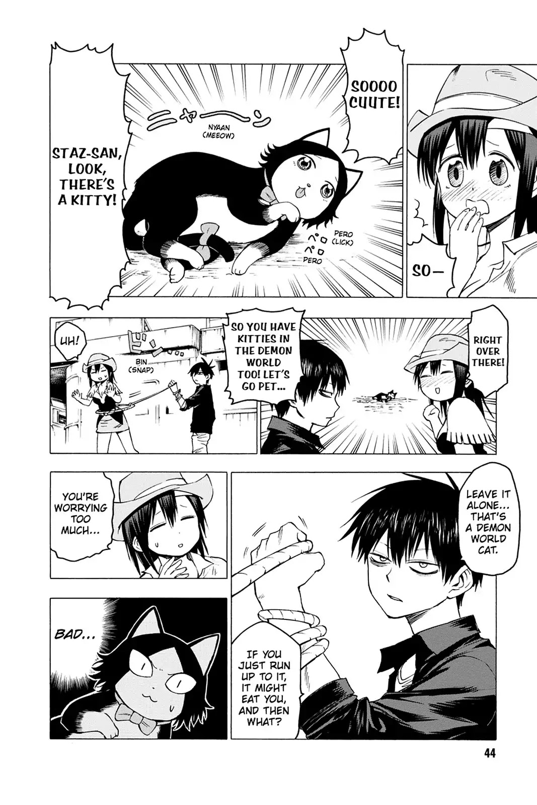 Blood Lad Chapter 32 page 6 - Chapter 32: The Leader Reader