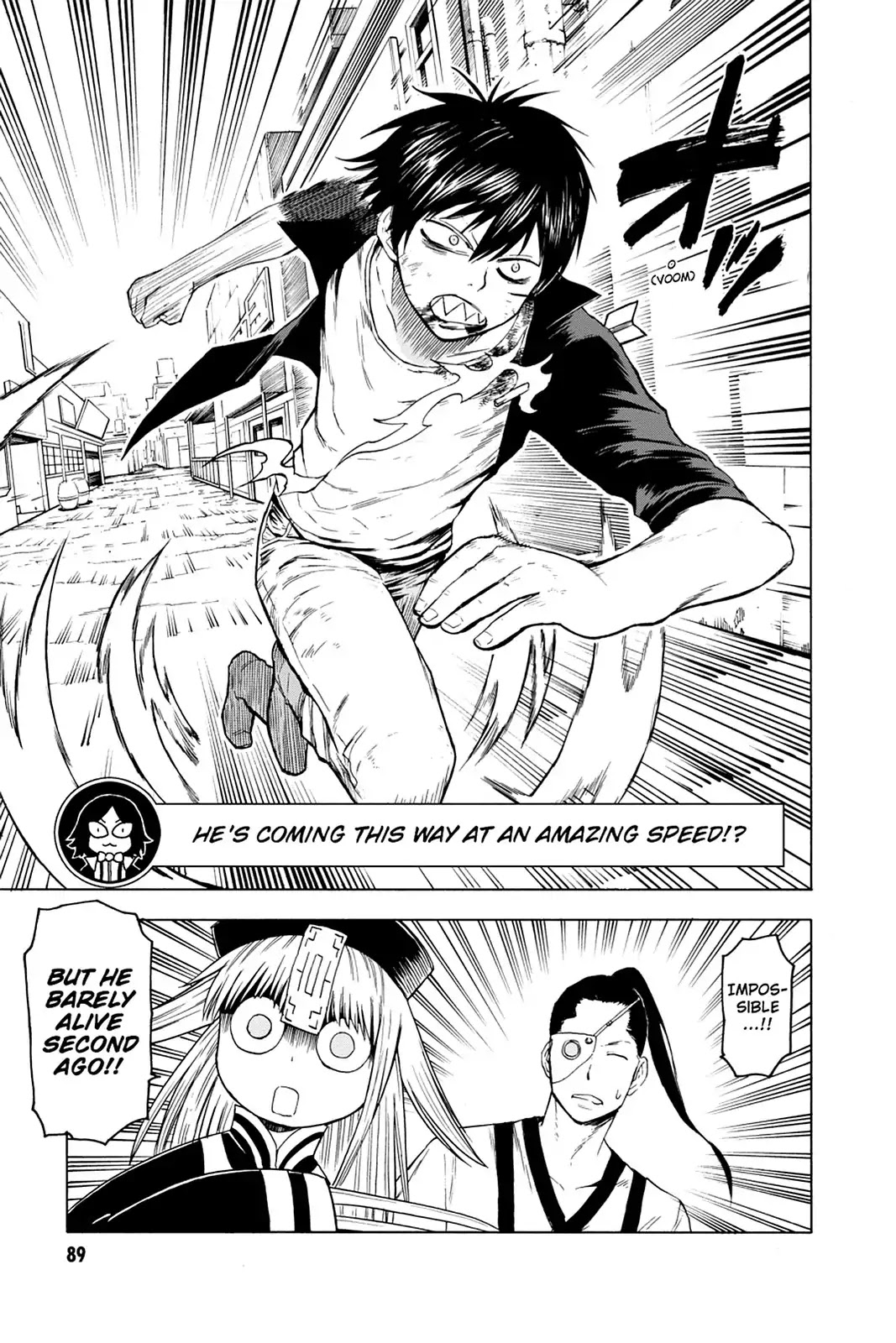 Blood Lad Chapter 33 page 17 - Chapter 33: So She Was in There