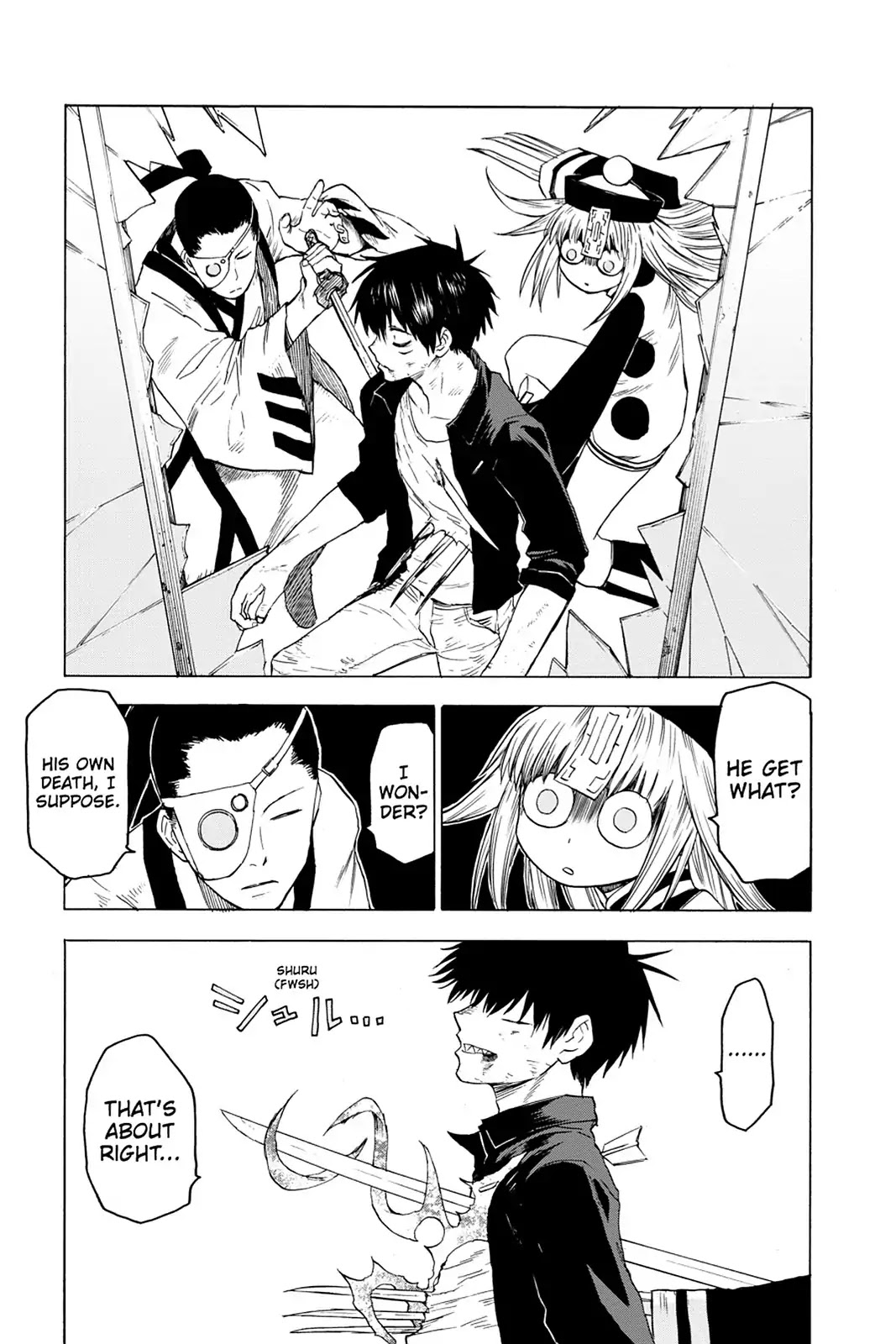 Blood Lad Chapter 33 page 21 - Chapter 33: So She Was in There