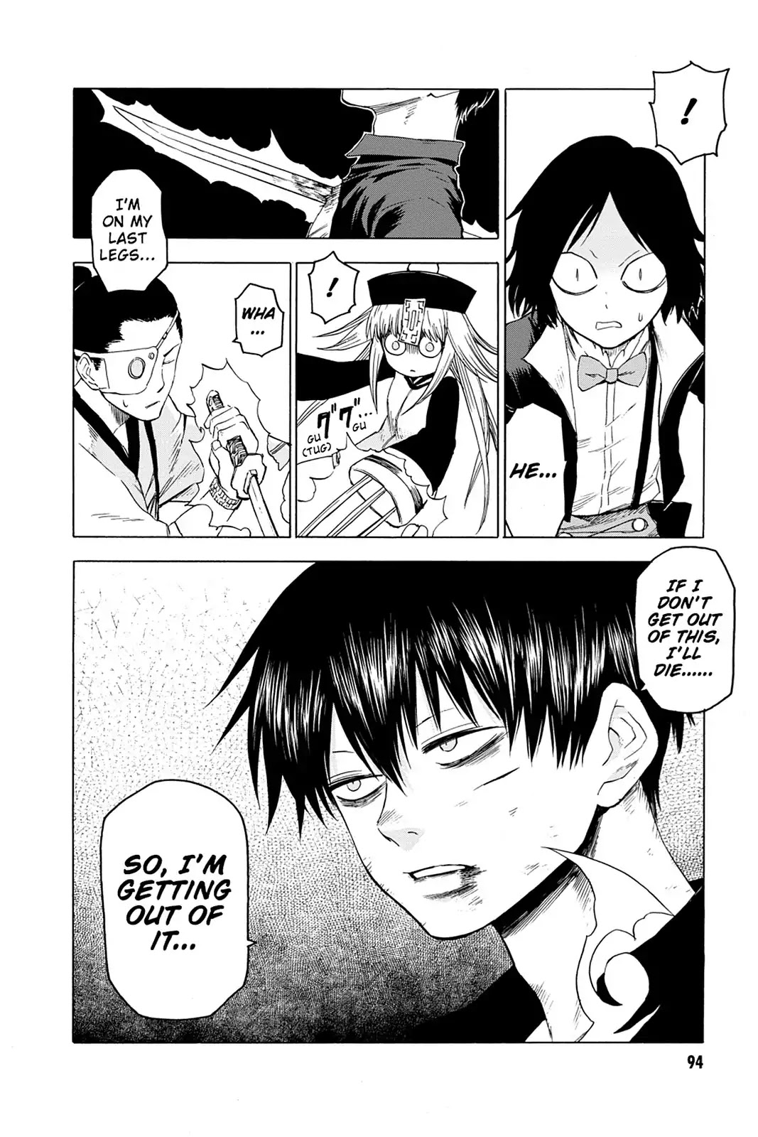 Blood Lad Chapter 33 page 22 - Chapter 33: So She Was in There