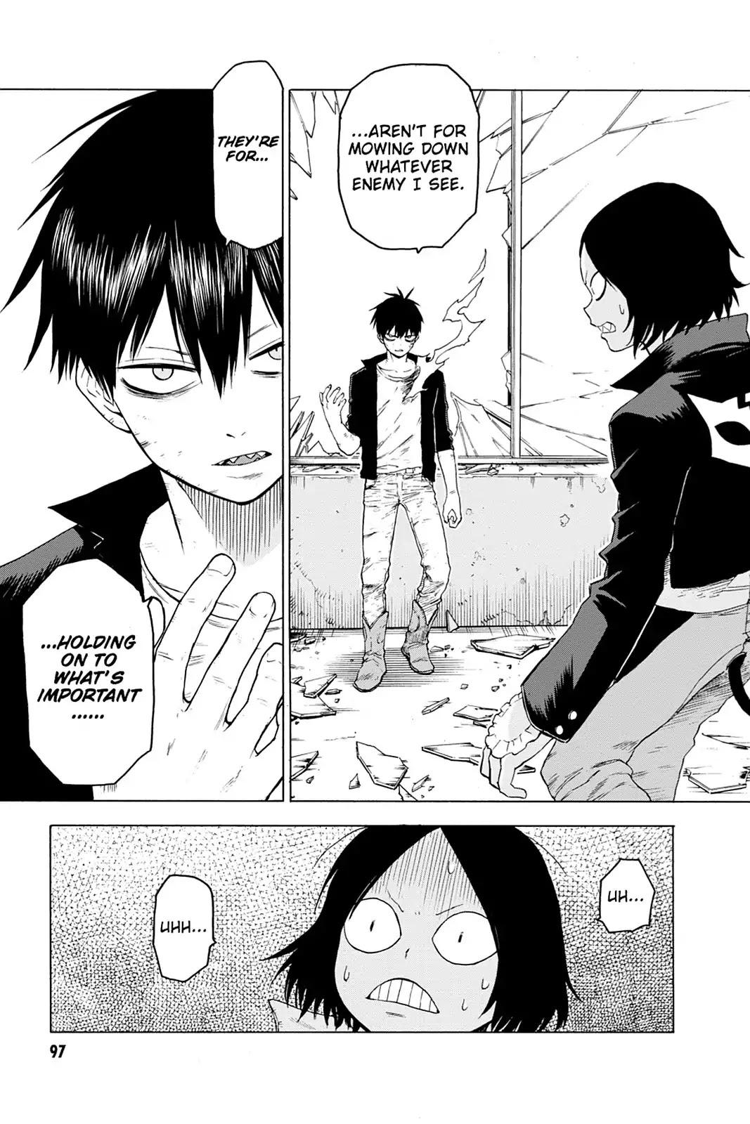 Blood Lad Chapter 33 page 25 - Chapter 33: So She Was in There