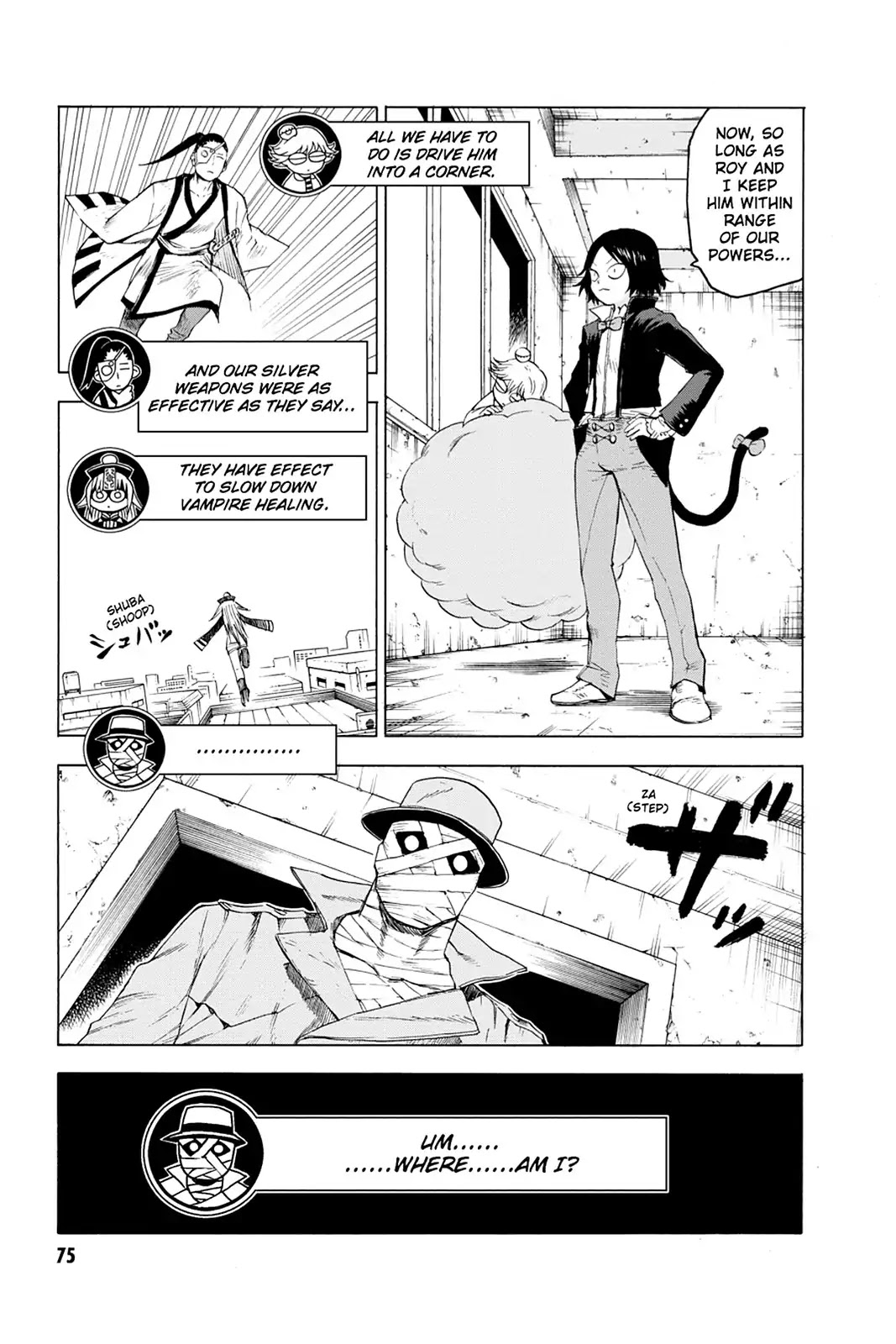 Blood Lad Chapter 33 page 3 - Chapter 33: So She Was in There
