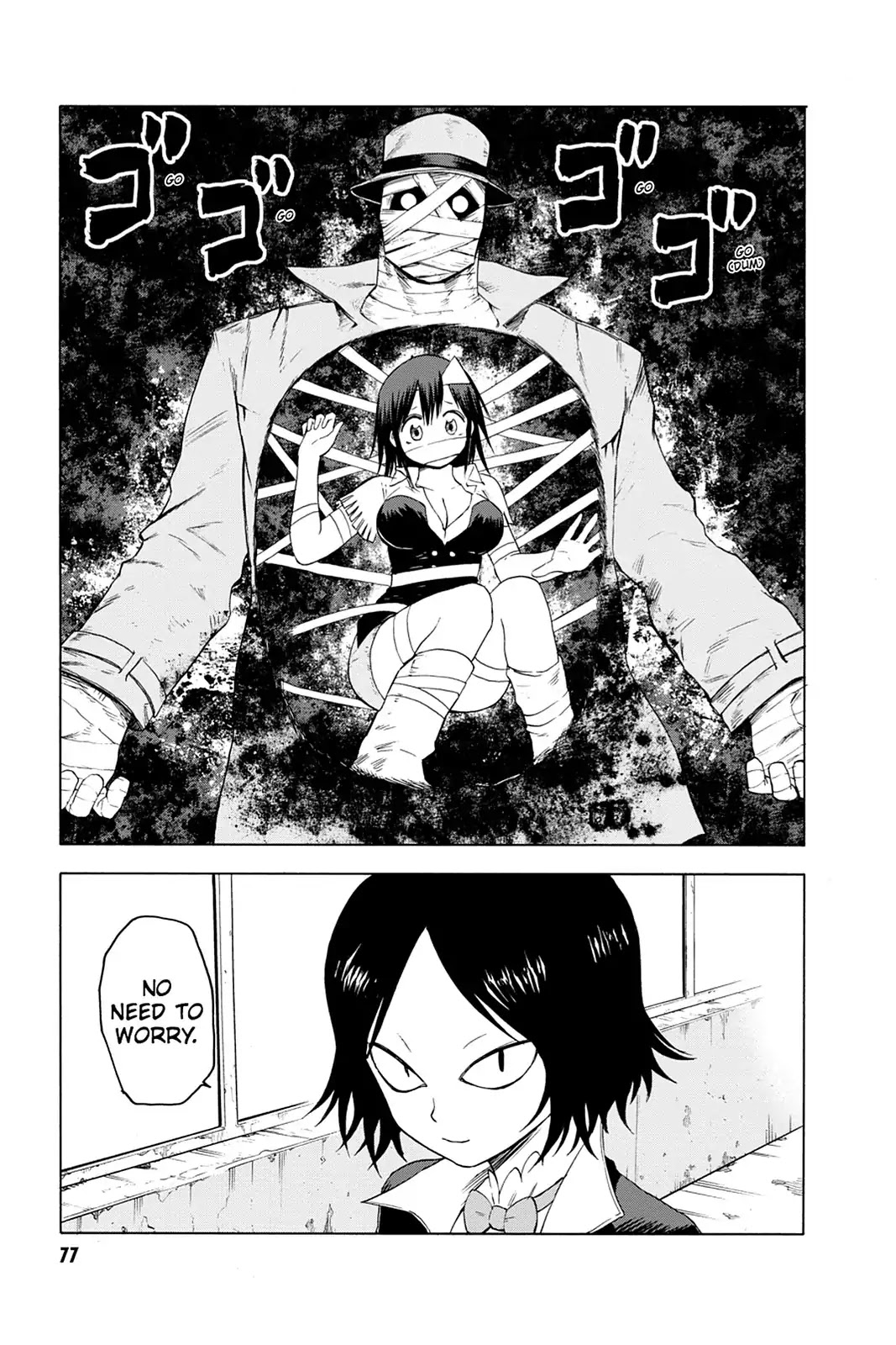 Blood Lad Chapter 33 page 5 - Chapter 33: So She Was in There
