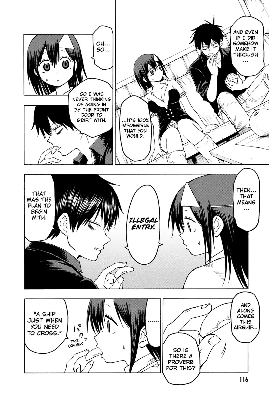 Blood Lad Chapter 34 page 10 - Chapter 34: Professor Proverb Arrives