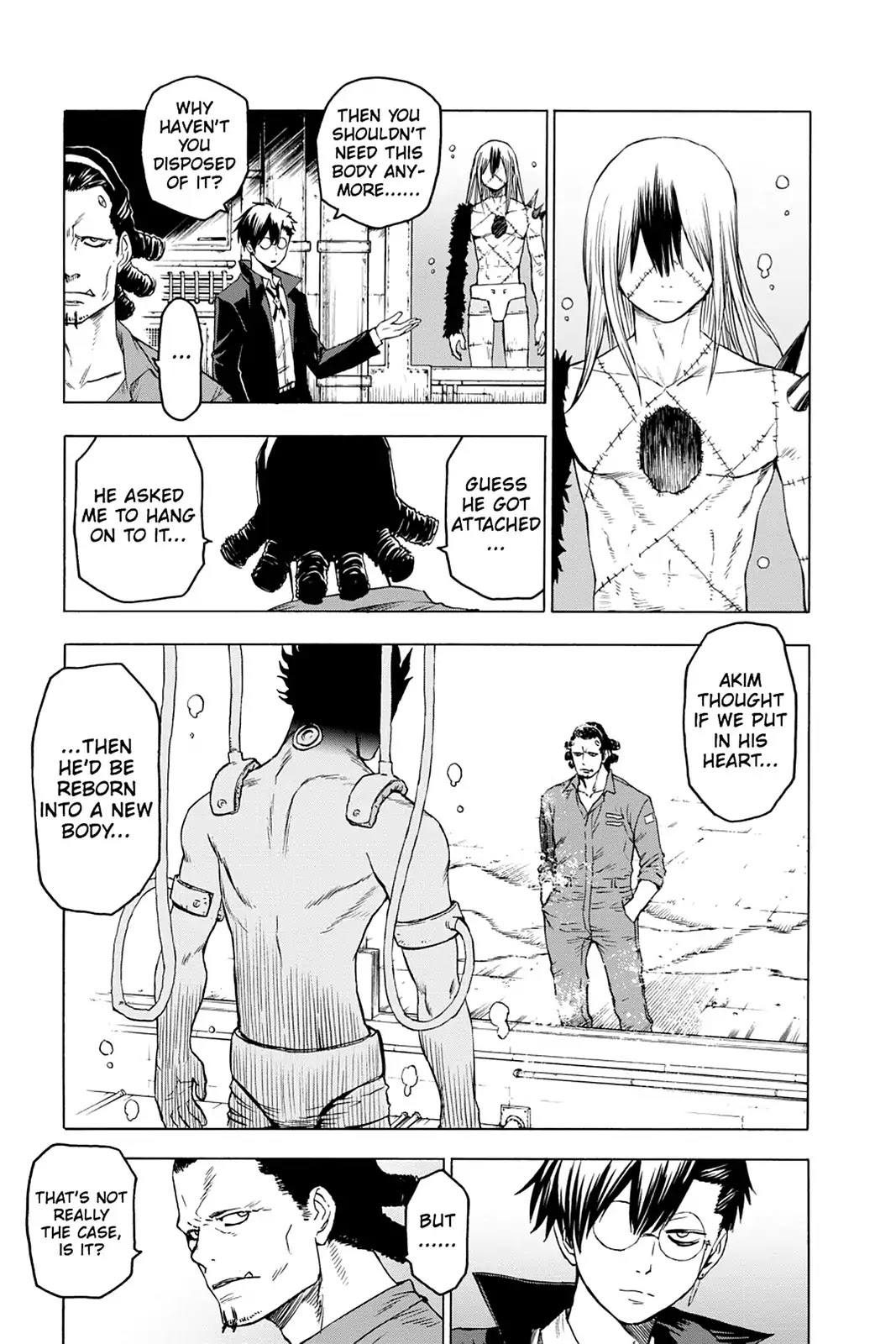 Blood Lad Chapter 34 page 3 - Chapter 34: Professor Proverb Arrives