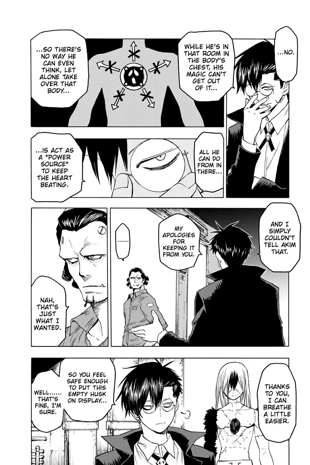 Blood Lad Chapter 34 page 4 - Chapter 34: Professor Proverb Arrives