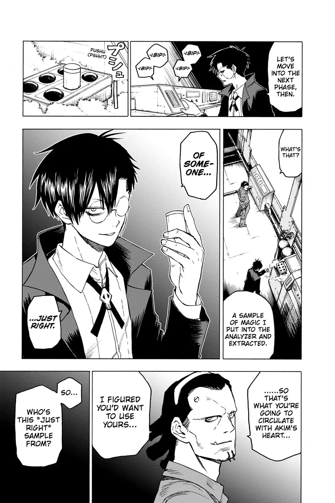 Blood Lad Chapter 34 page 5 - Chapter 34: Professor Proverb Arrives