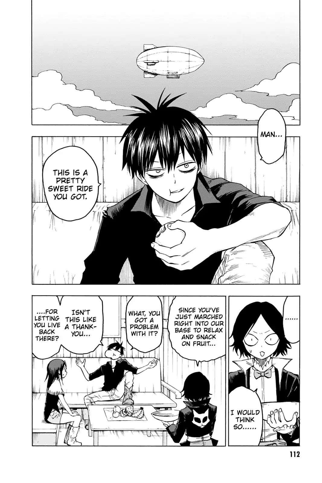 Blood Lad Chapter 34 page 6 - Chapter 34: Professor Proverb Arrives