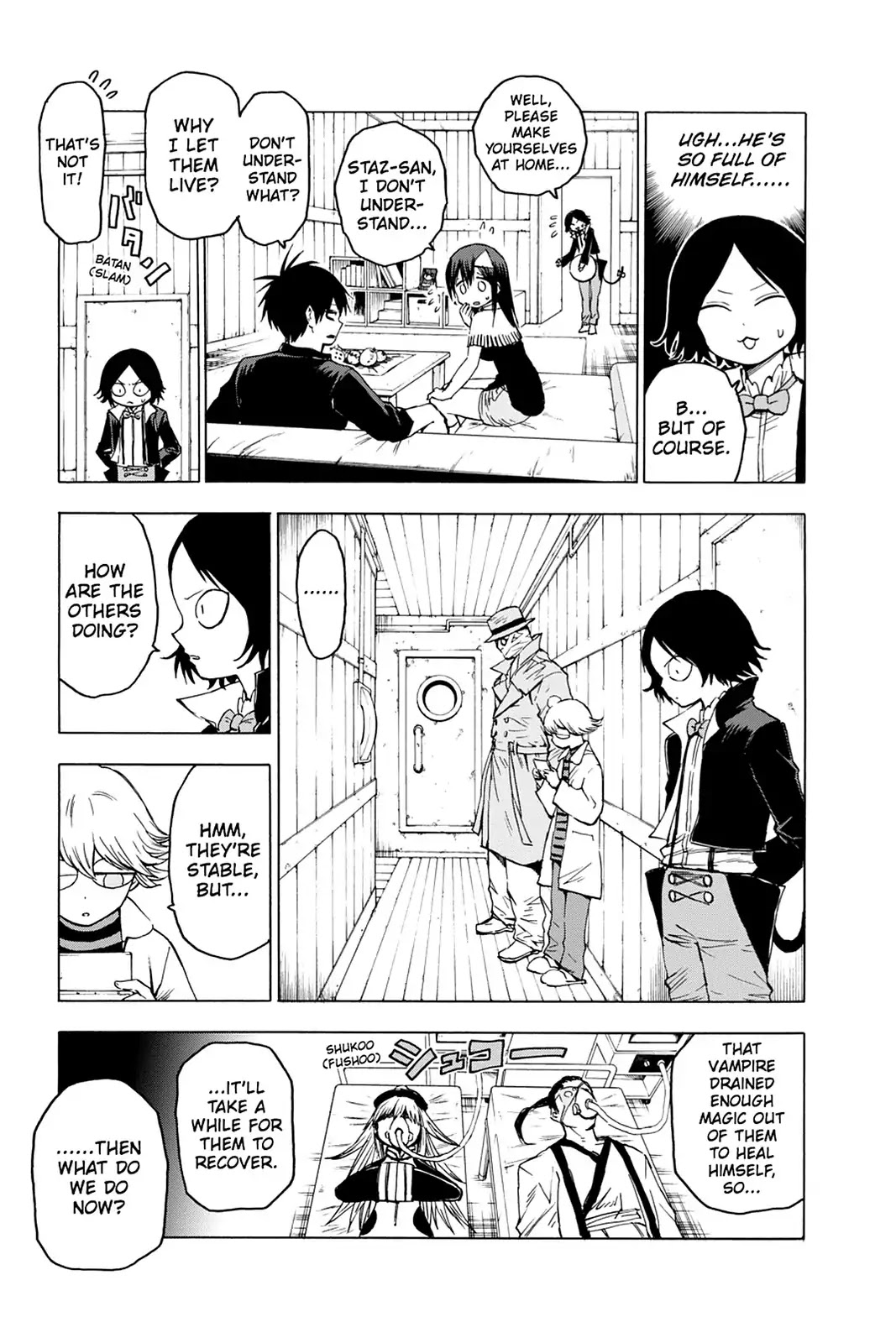 Blood Lad Chapter 34 page 7 - Chapter 34: Professor Proverb Arrives