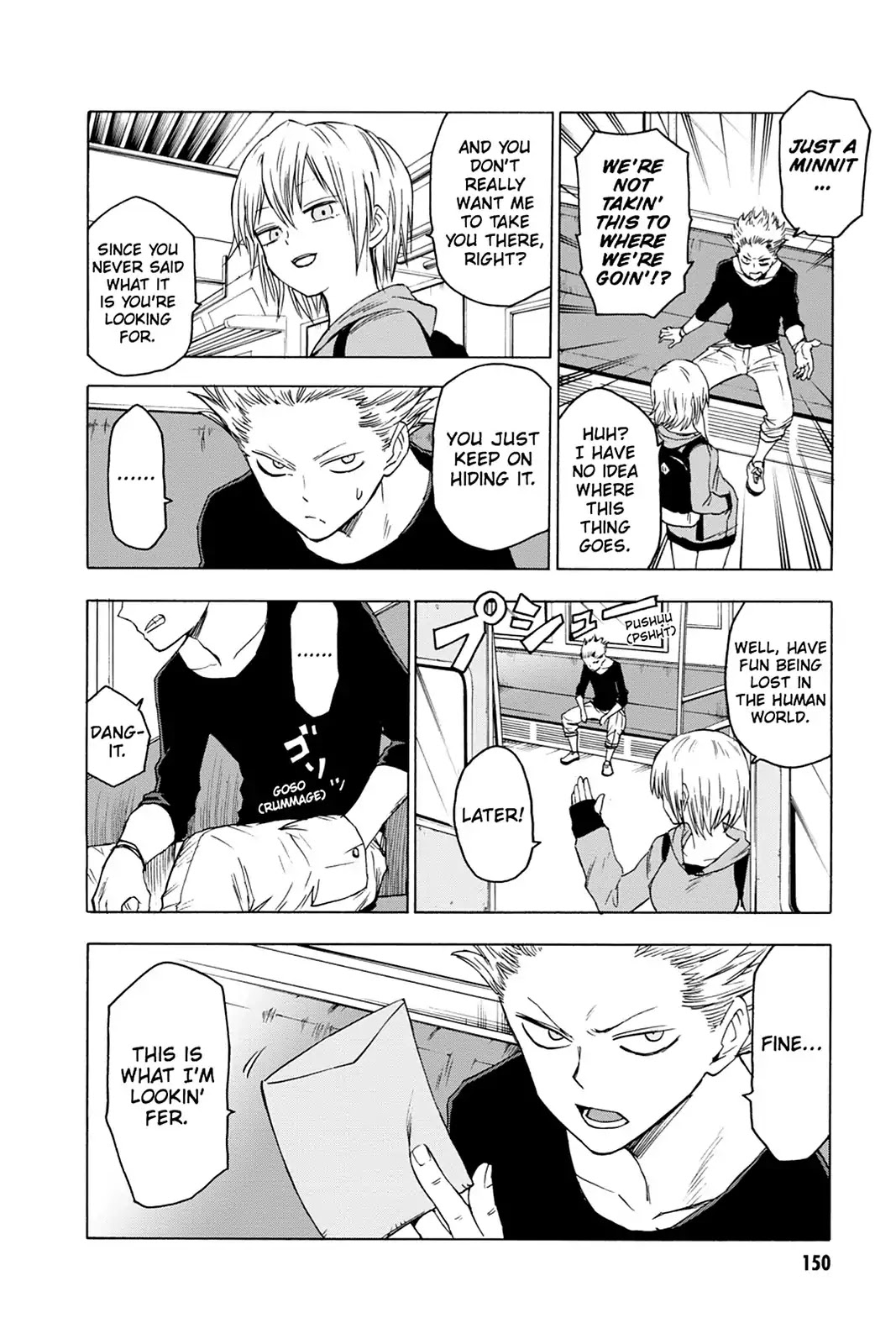 Blood Lad Chapter 35 page 10 - Chapter 35: A Summons to Demon World Acropolis