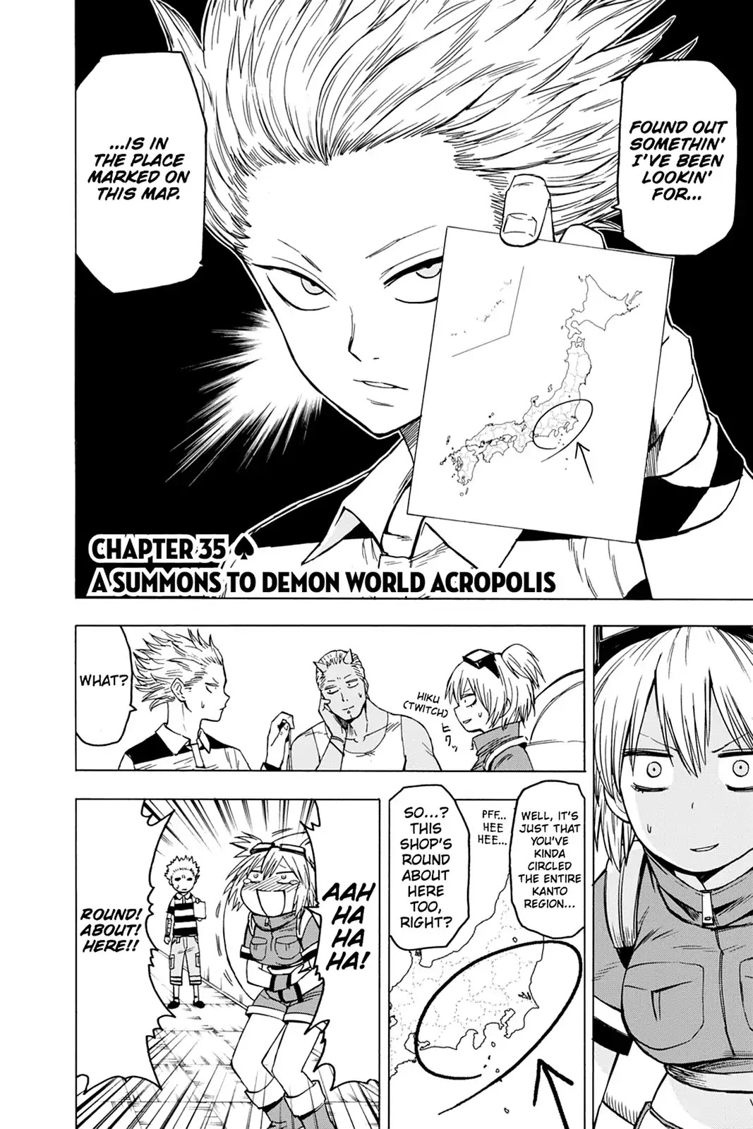 Blood Lad Chapter 35 page 2 - Chapter 35: A Summons to Demon World Acropolis