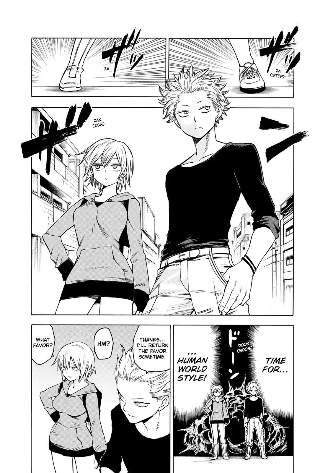 Blood Lad Chapter 35 page 4 - Chapter 35: A Summons to Demon World Acropolis